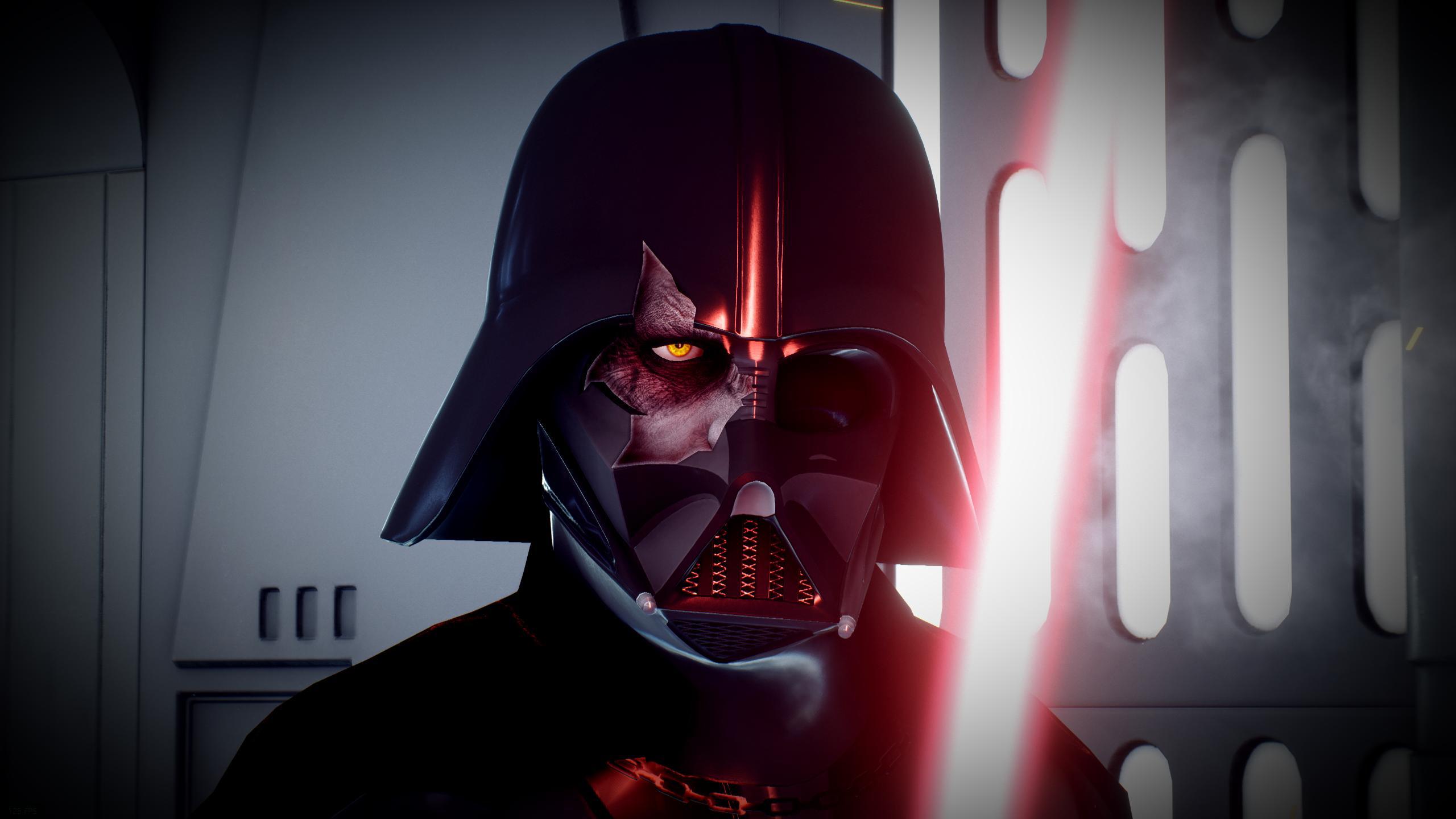 battle damaged Vader