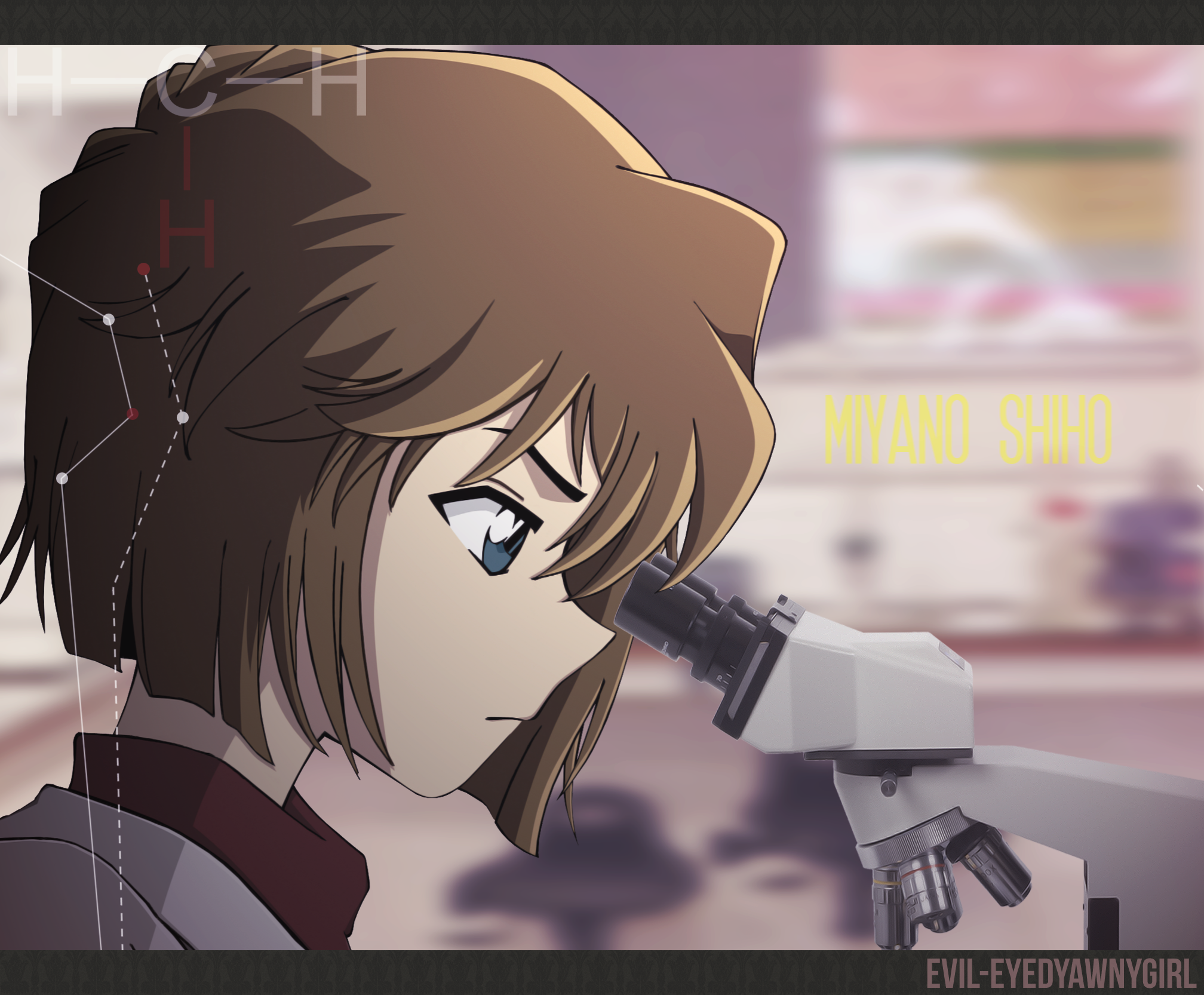Miyano Shiho. Detective conan opening