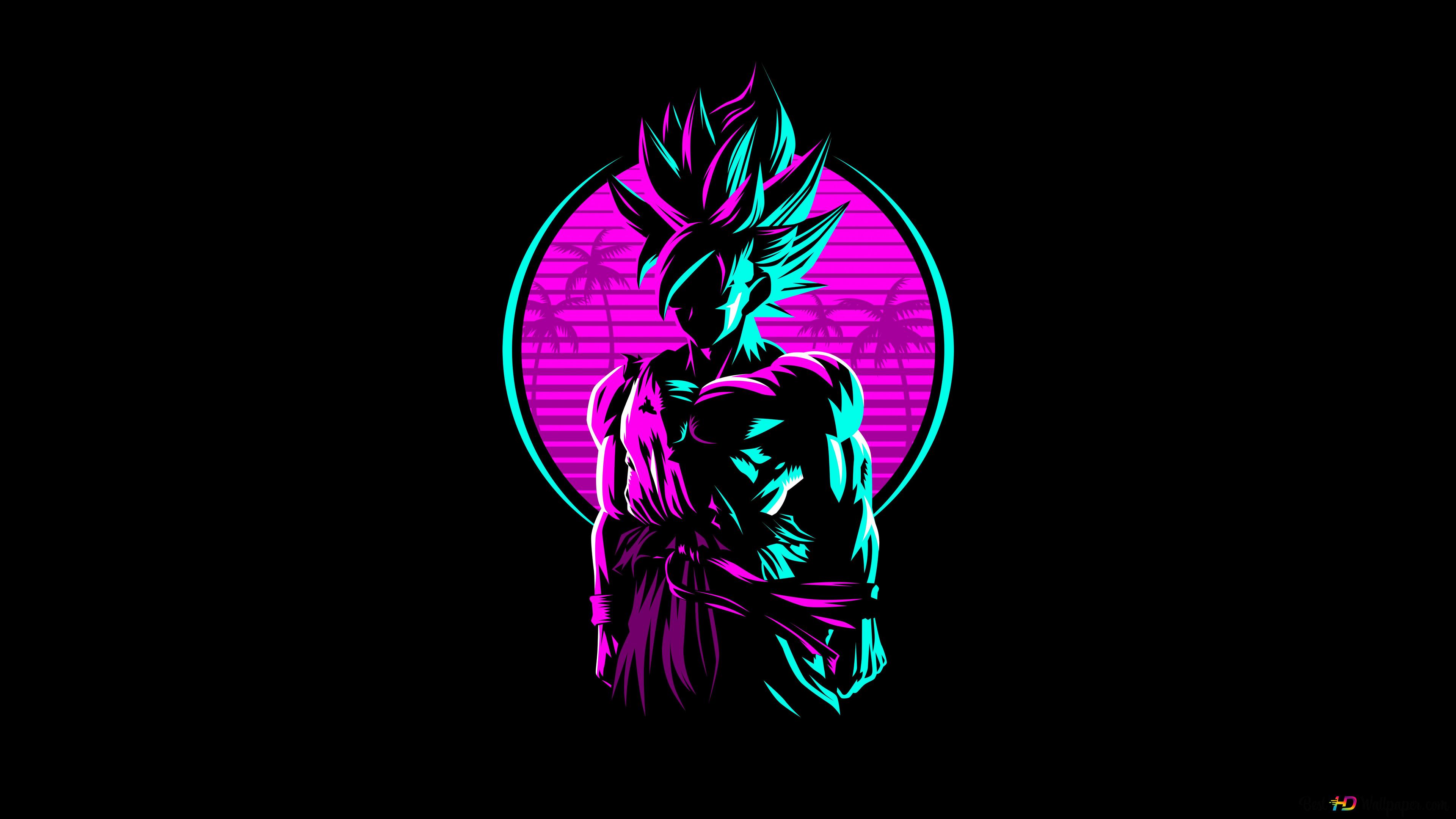 Son goku ball minimalist black
