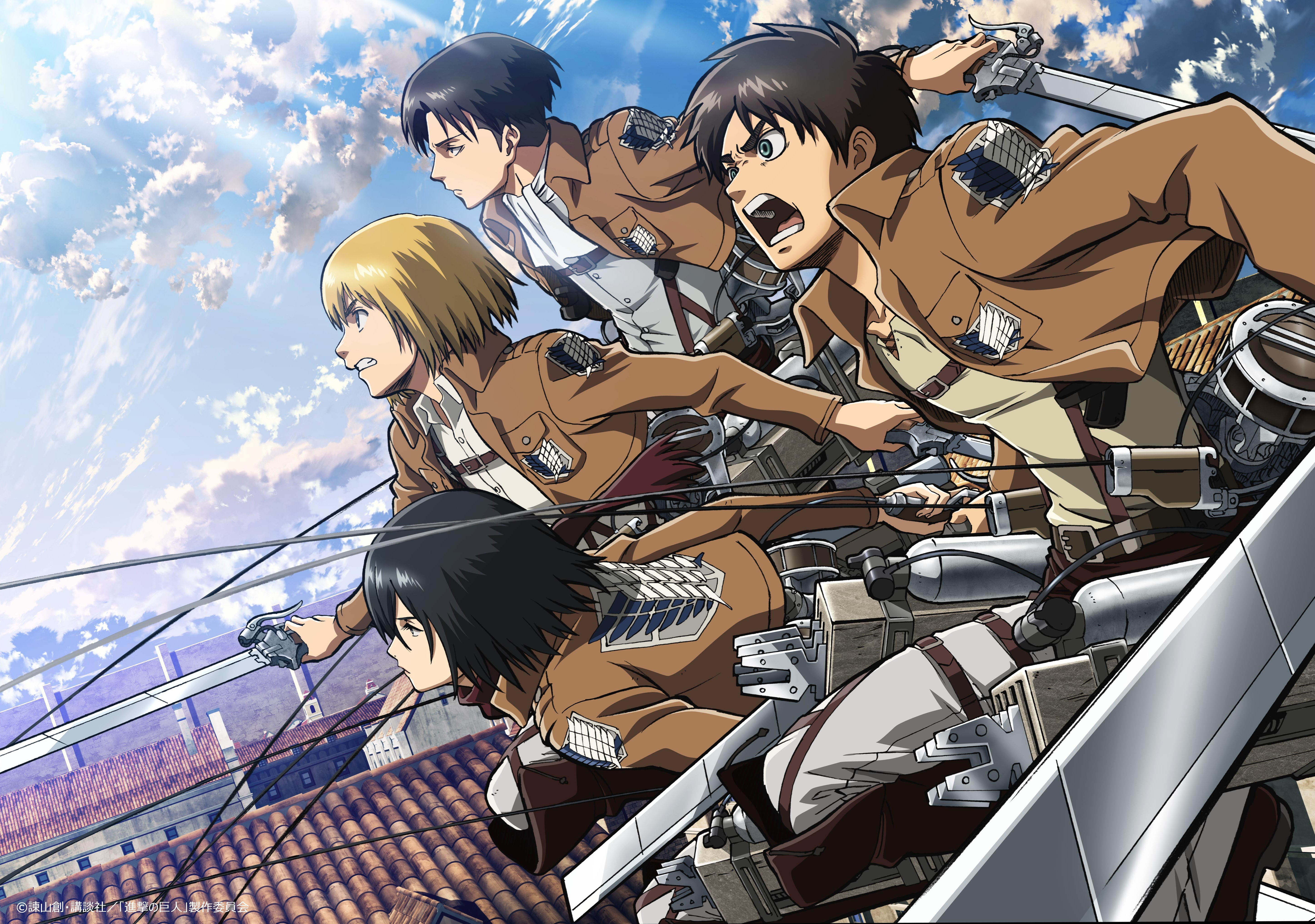 4K Anime Attack On Titan Wallpaper