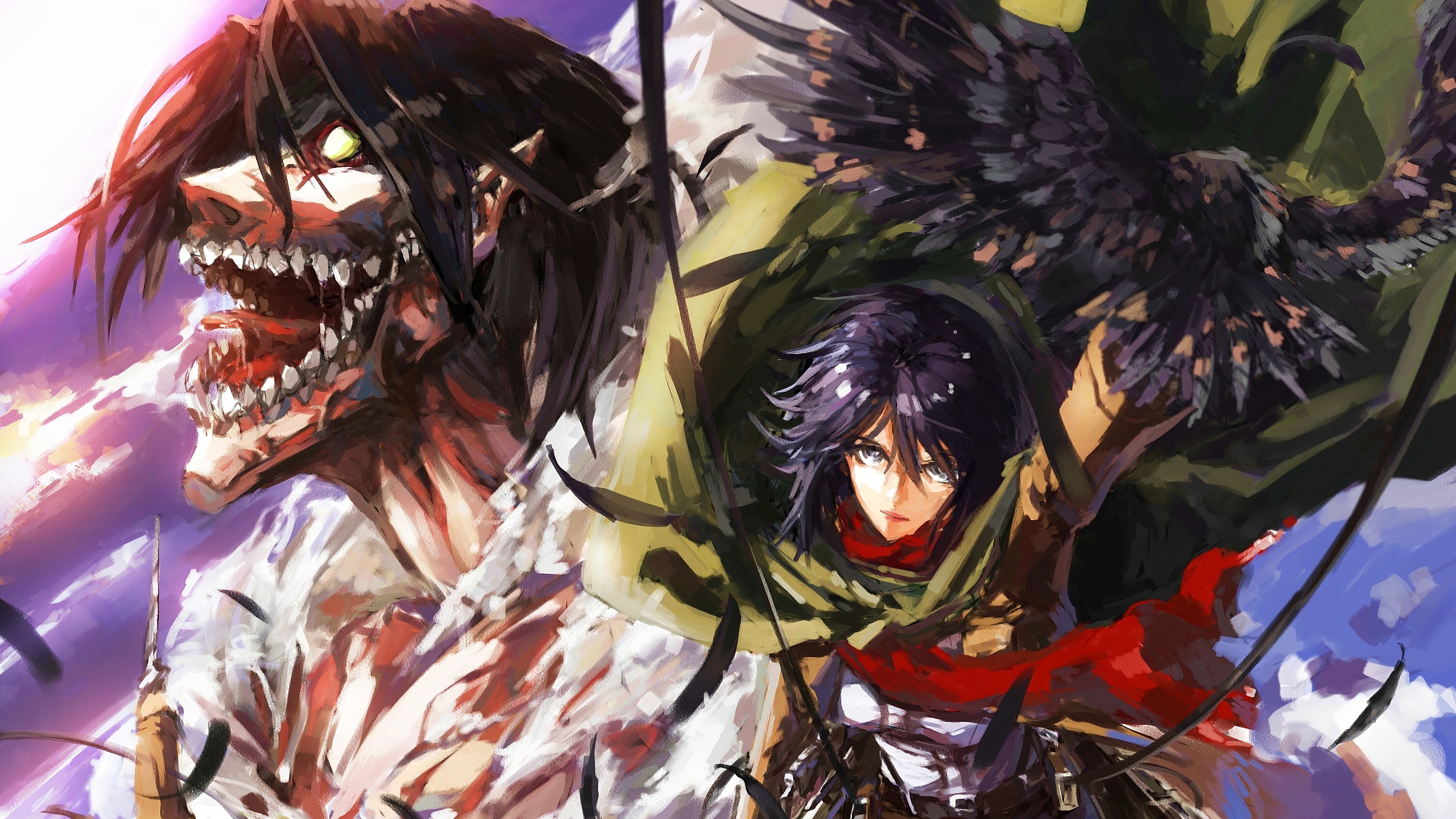 Mikasa Attack Titan Attack