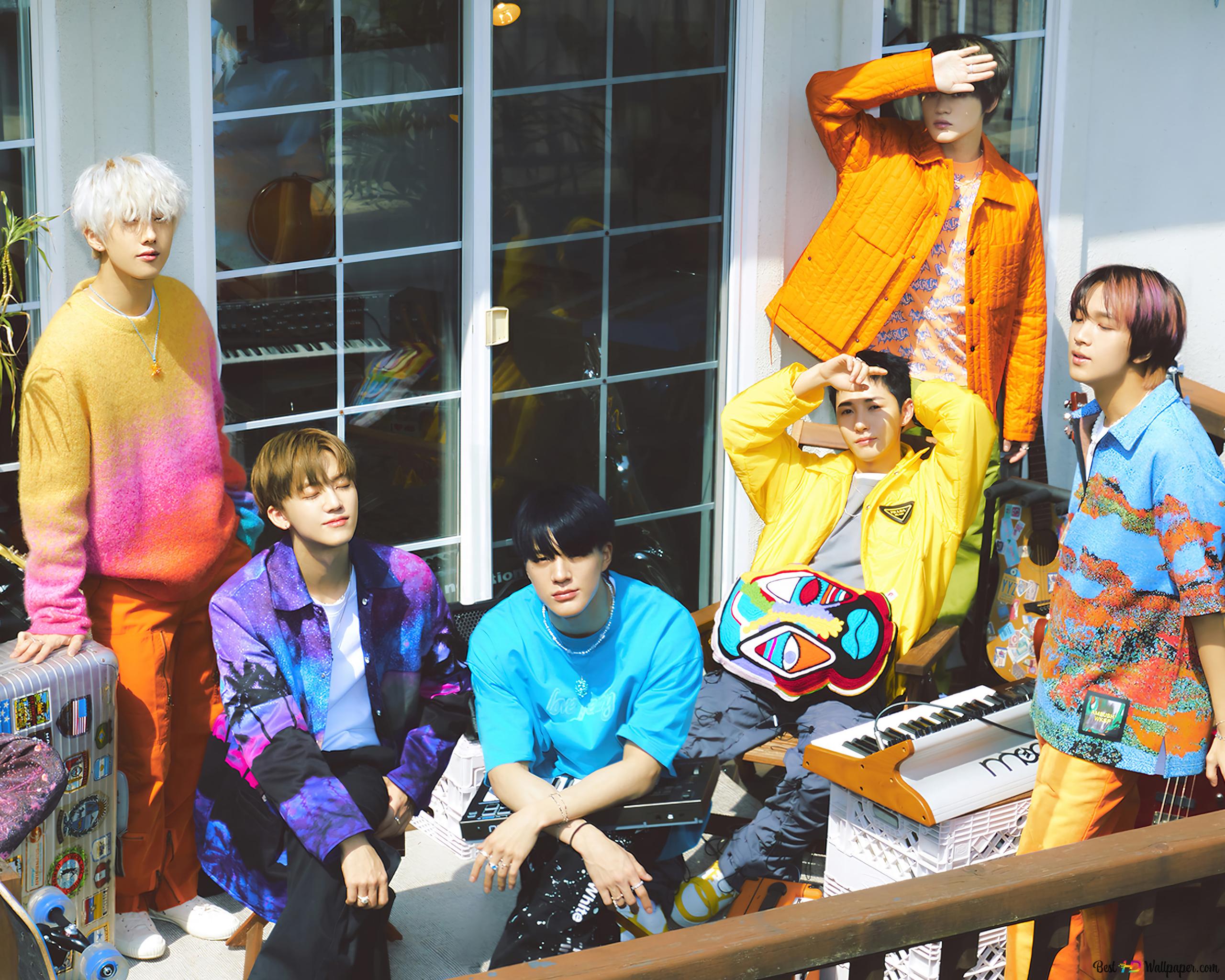 NCT Dream members. Beatbox MV Sugar