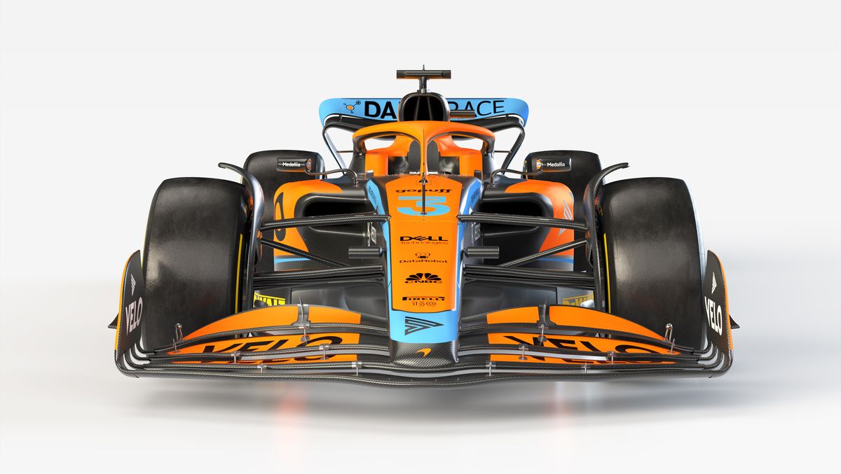 image of MCL36 for 2022 F1 Season
