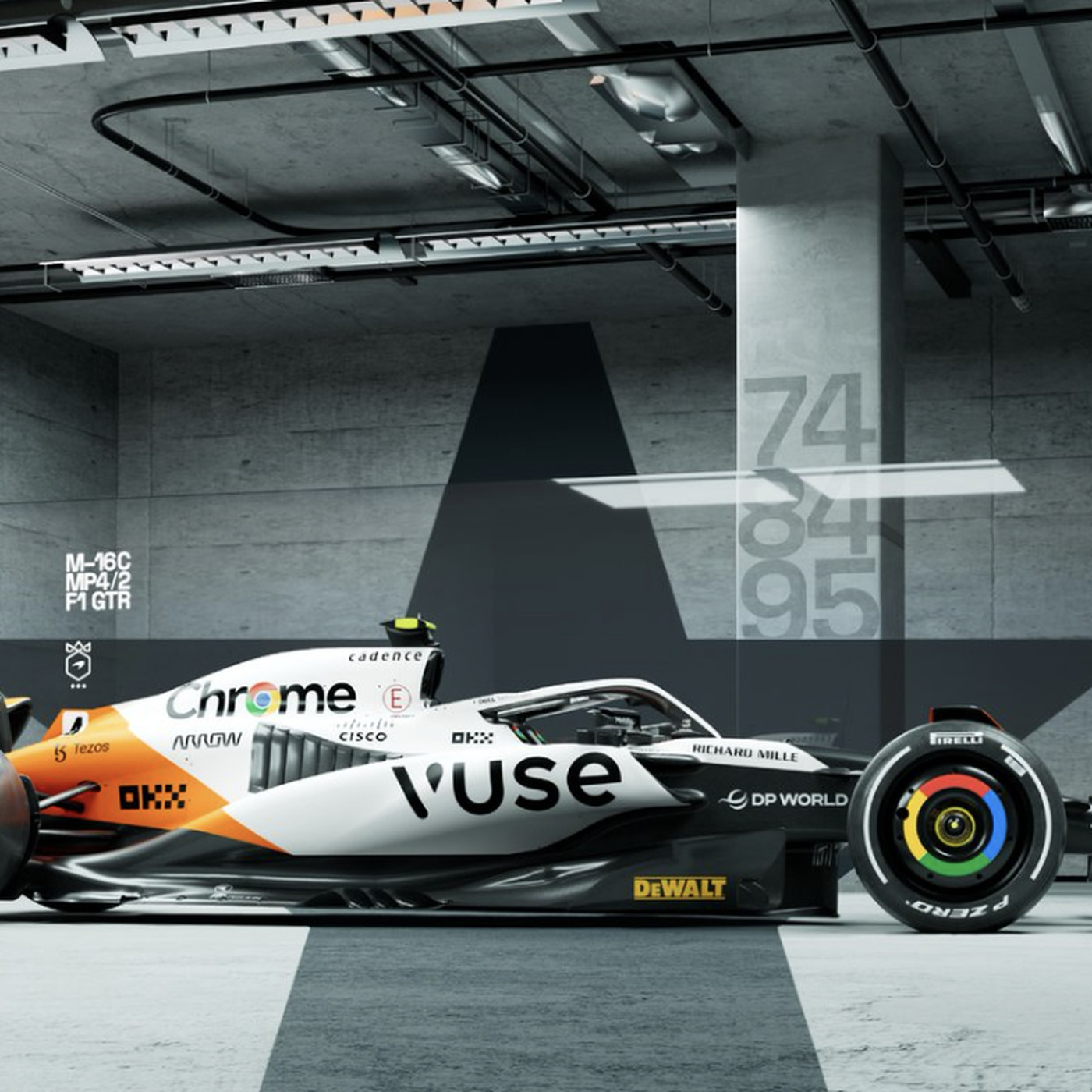 McLaren F1 unveils a 'Triple Crown