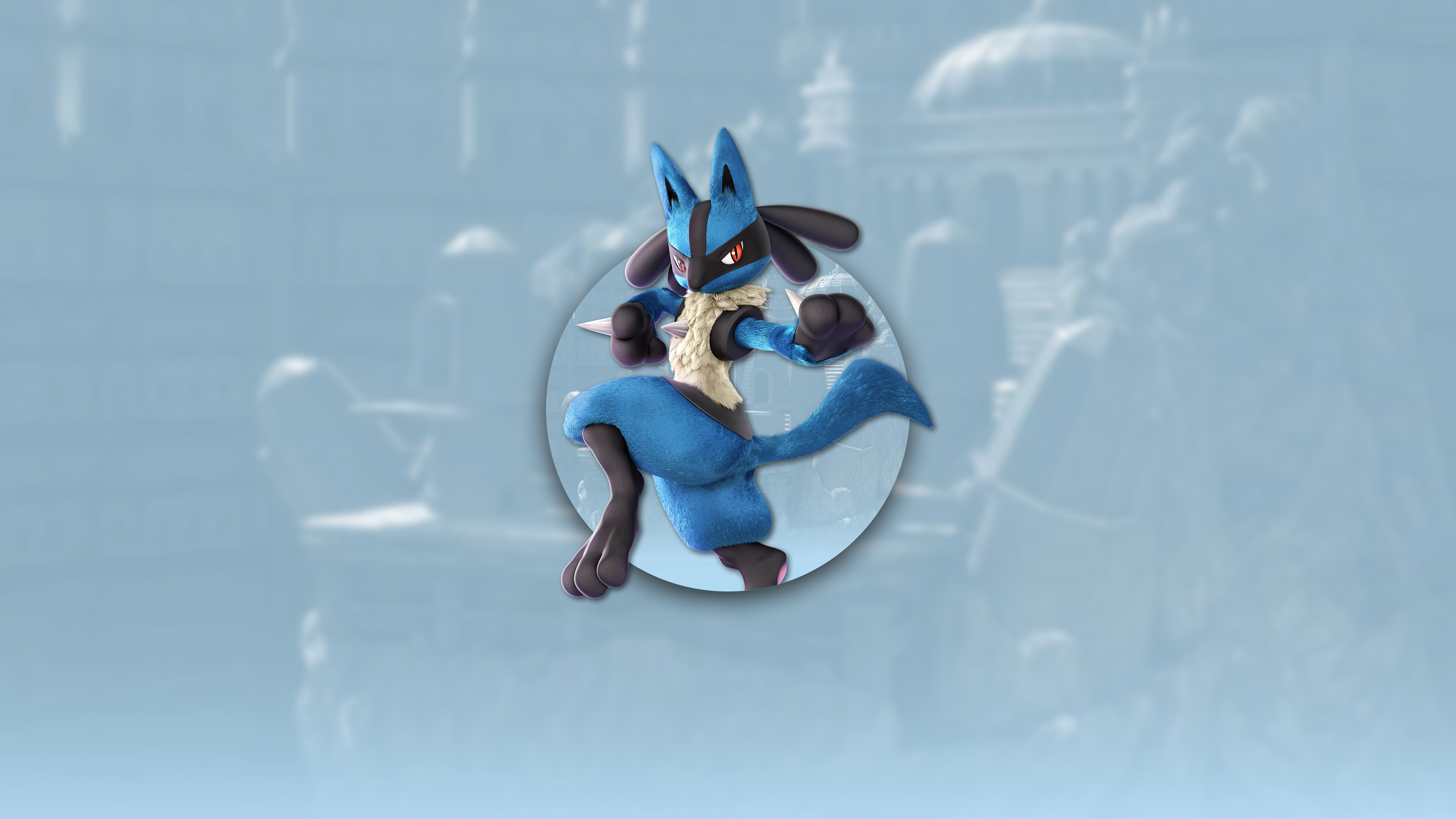 Super Smash Bros Ultimate Lucario UHD