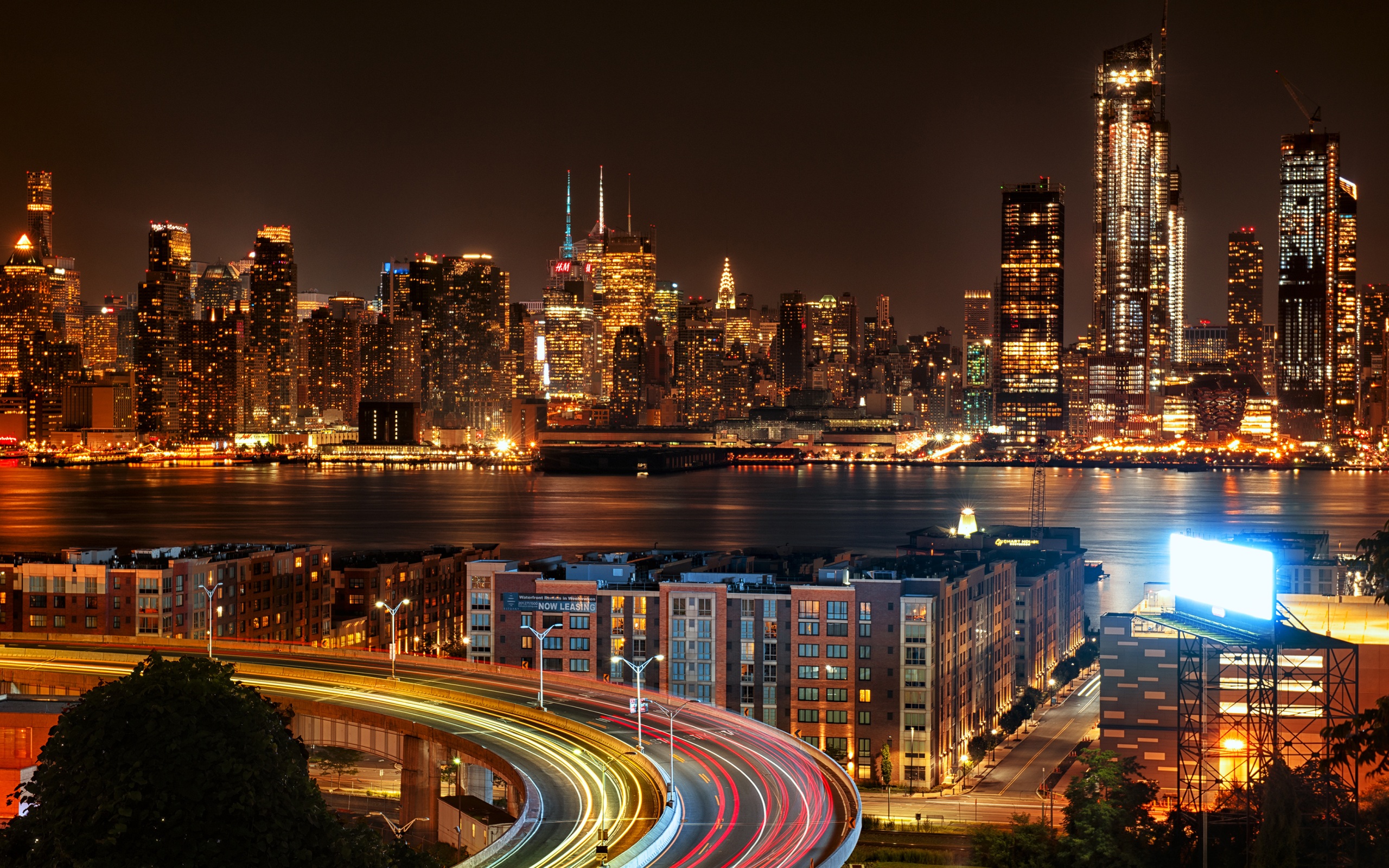 Wallpaper 4k New York City View From