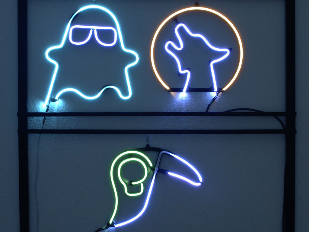 Free 3D file Halloween LED Neon Signs
