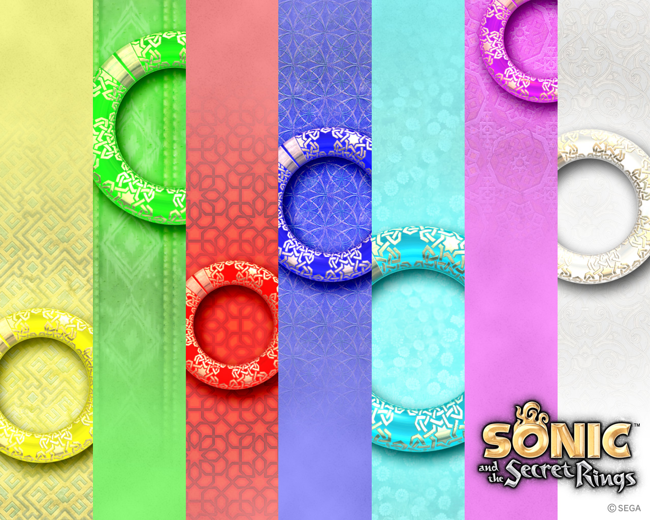 Sonic And The Secret Rings wallpaper