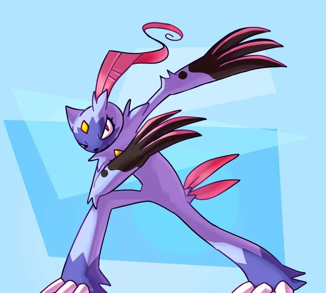 Full Body On Blue Background Wallpaper