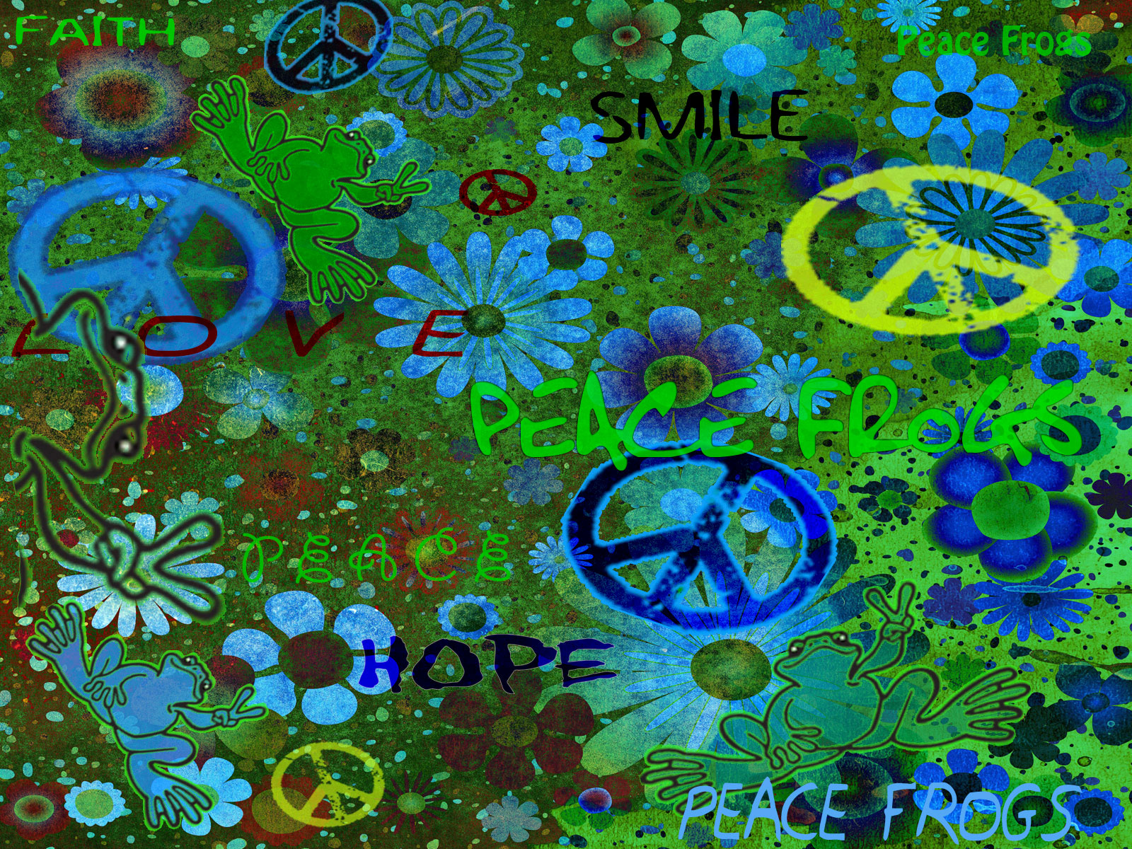 Peace Sign Background 1600x1200