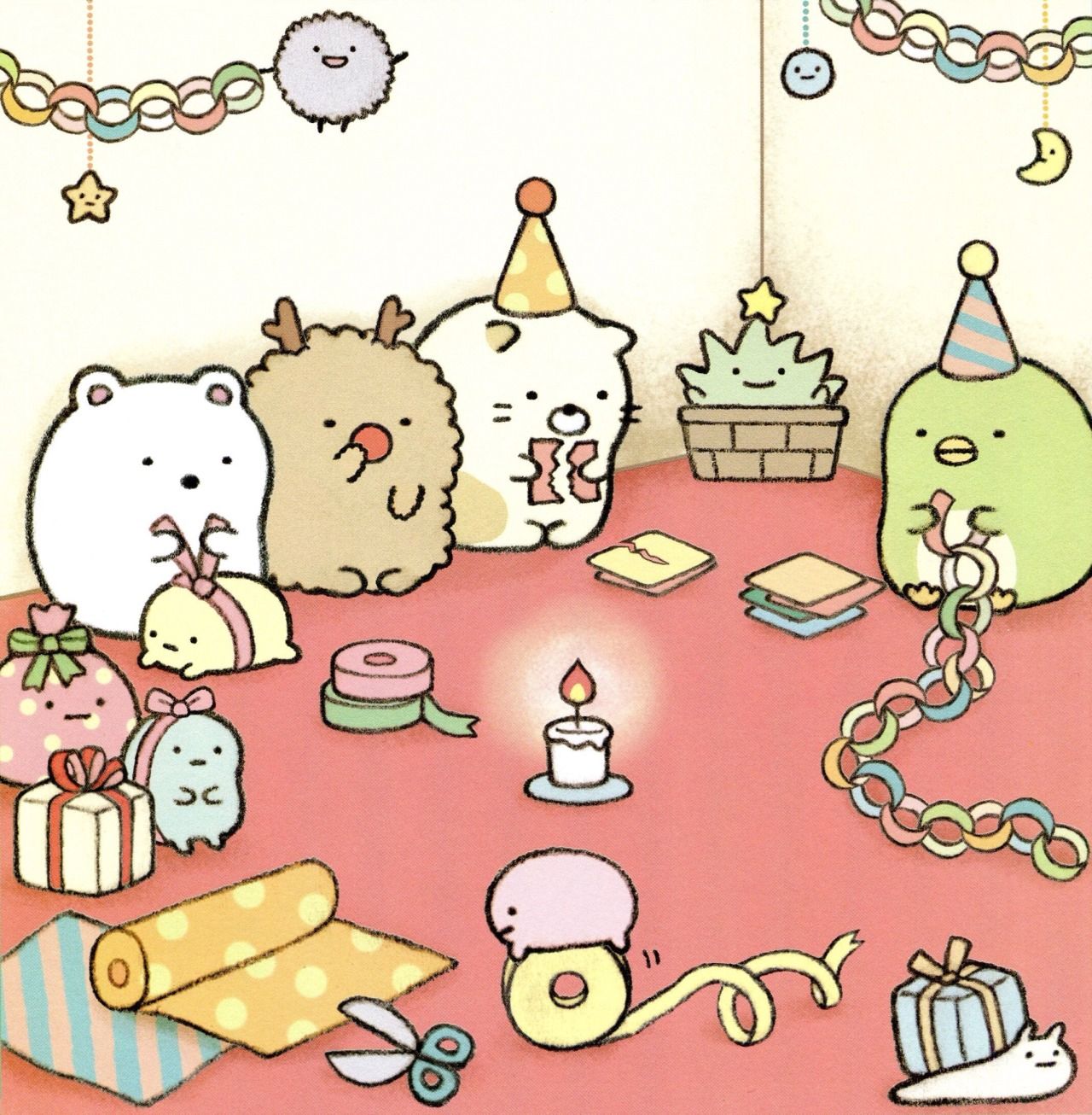 Sumikko Gurashi Christmas Wallpaper