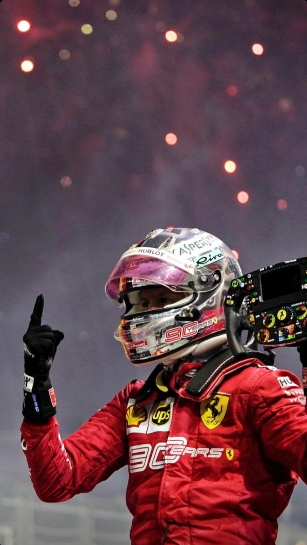 Sebastian Vettel Singapore 2019