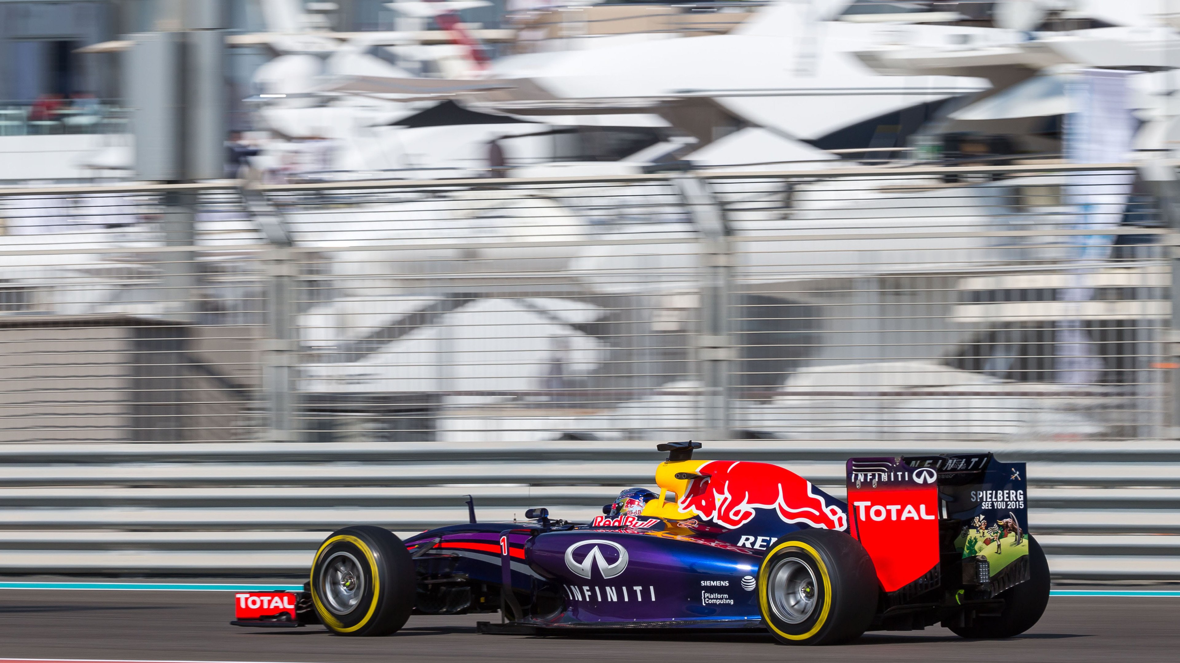 Abu Dhabi GP Vettel 4K
