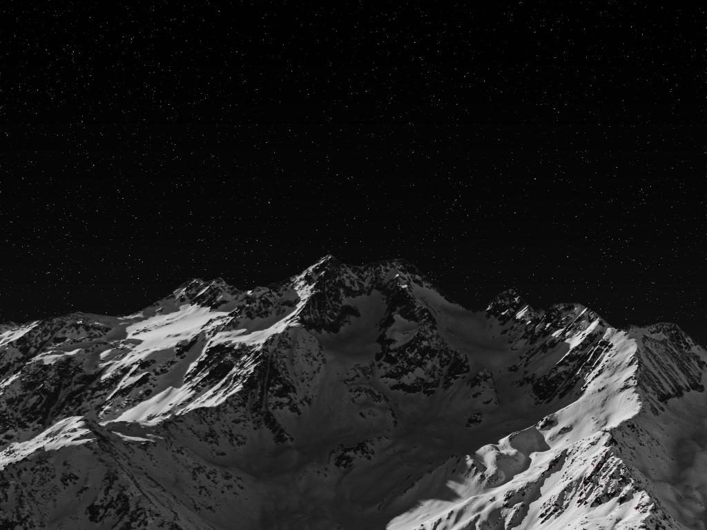 Wallpaper mountain, dark, nature