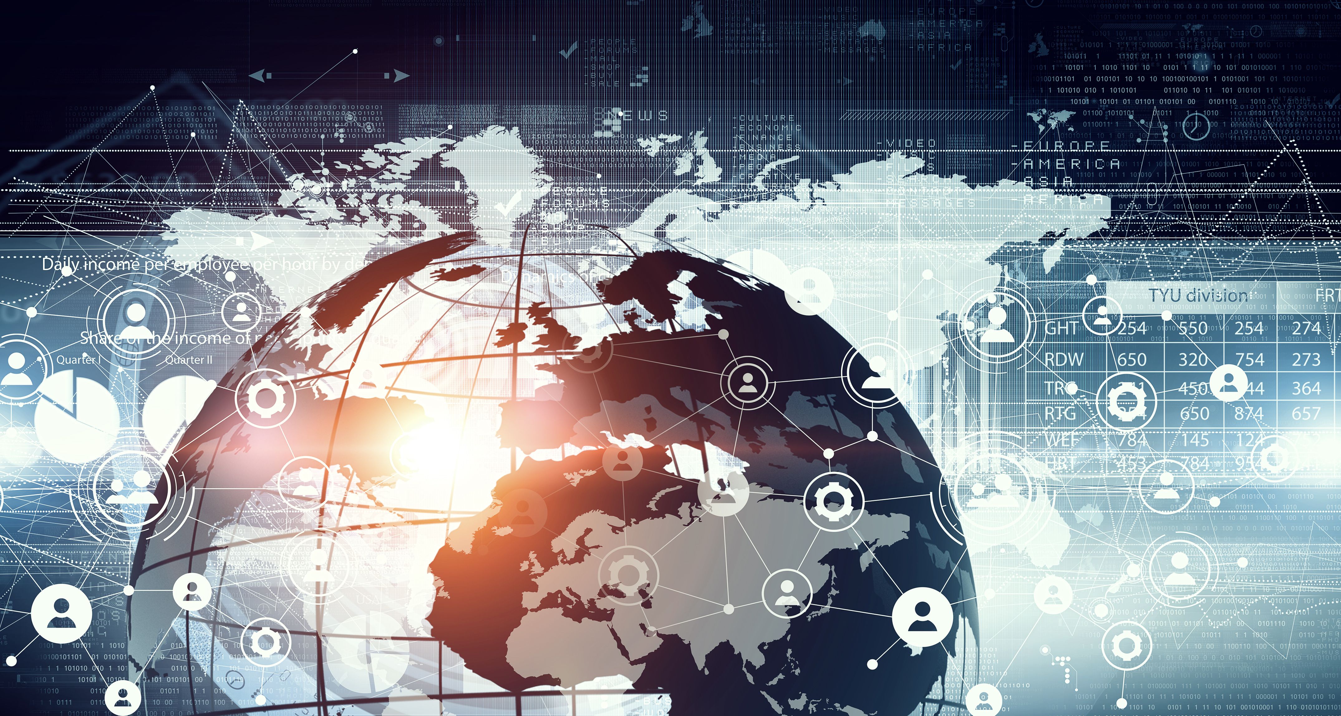 Business Network Wallpaper Free