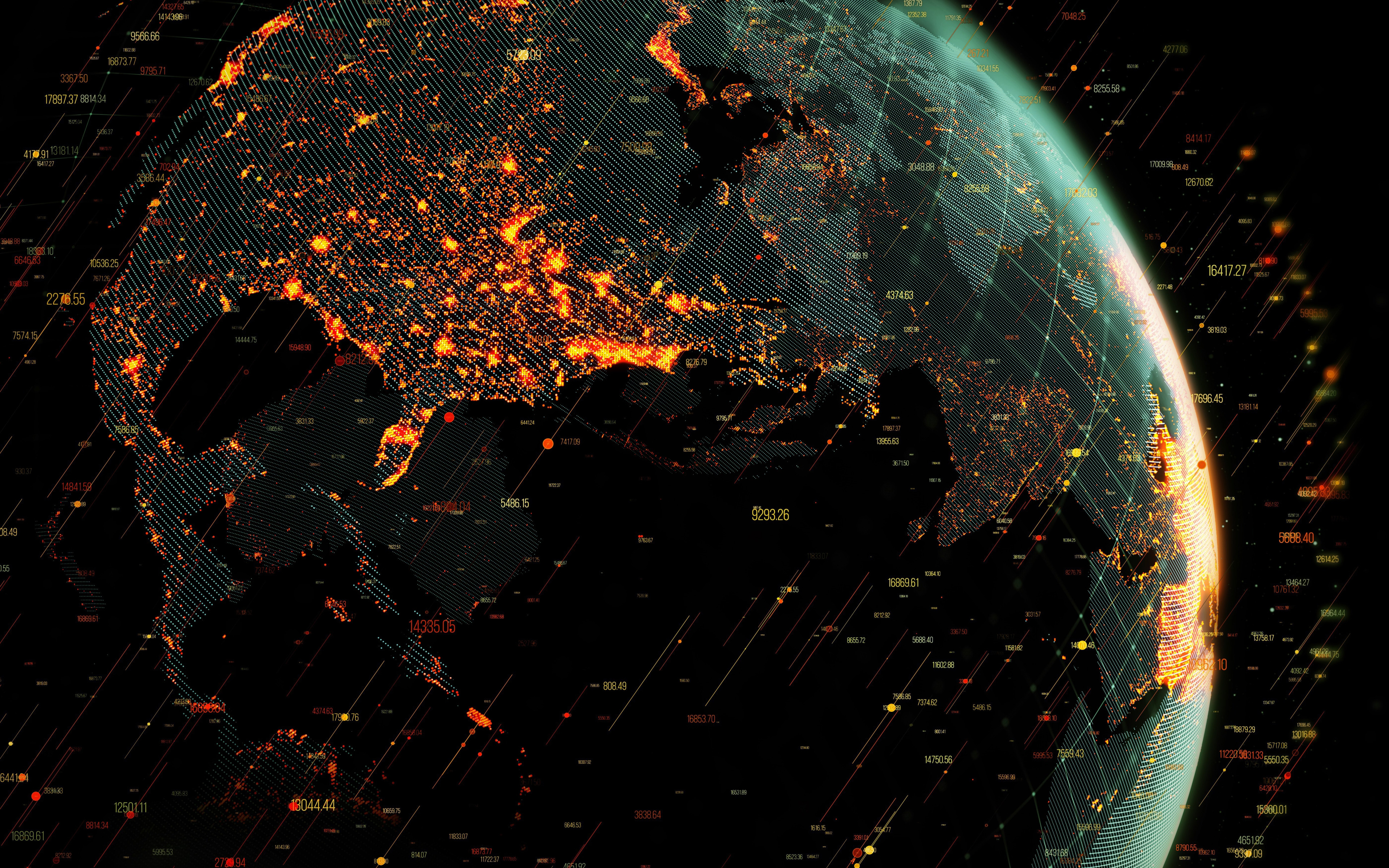Download wallpaper Earth from space