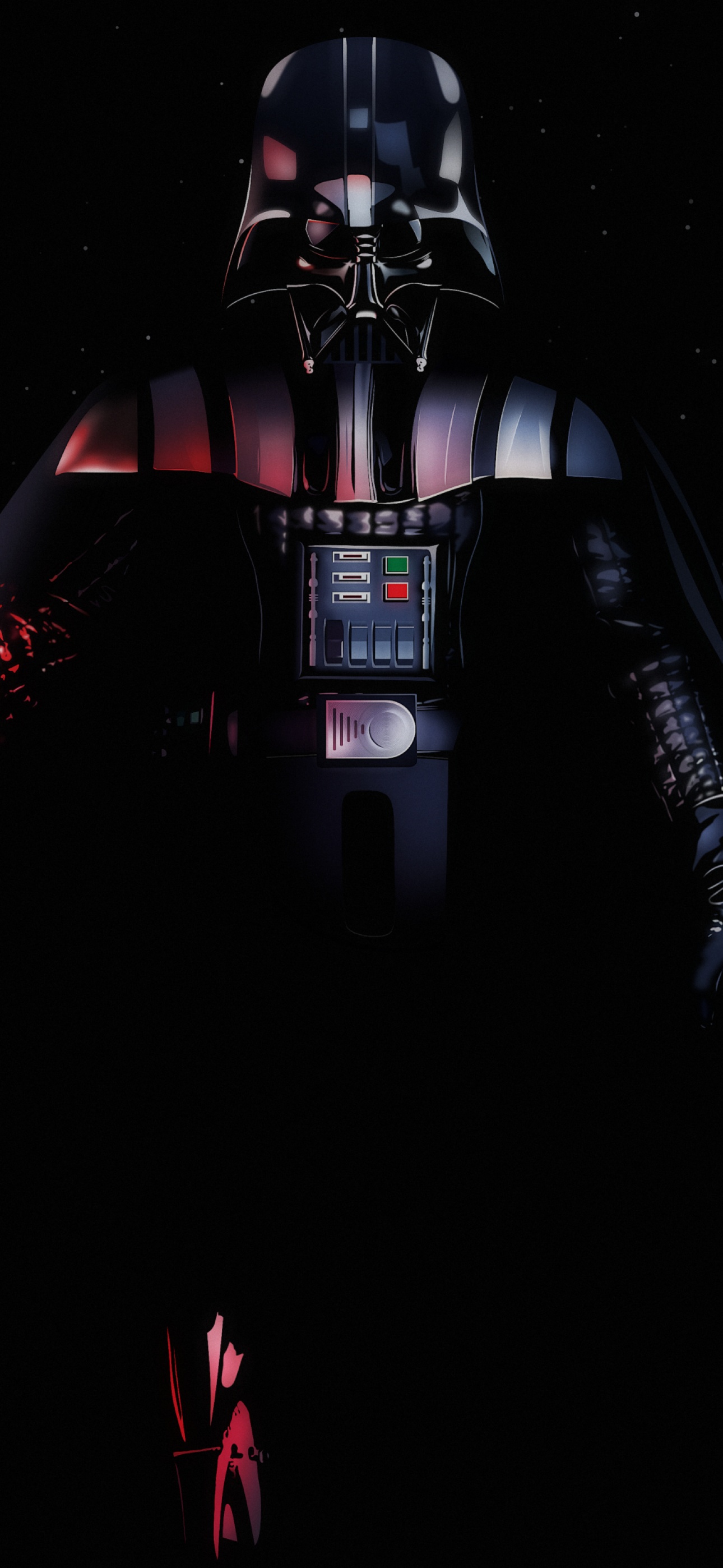 Darth Vader Wallpaper 4K, Black background