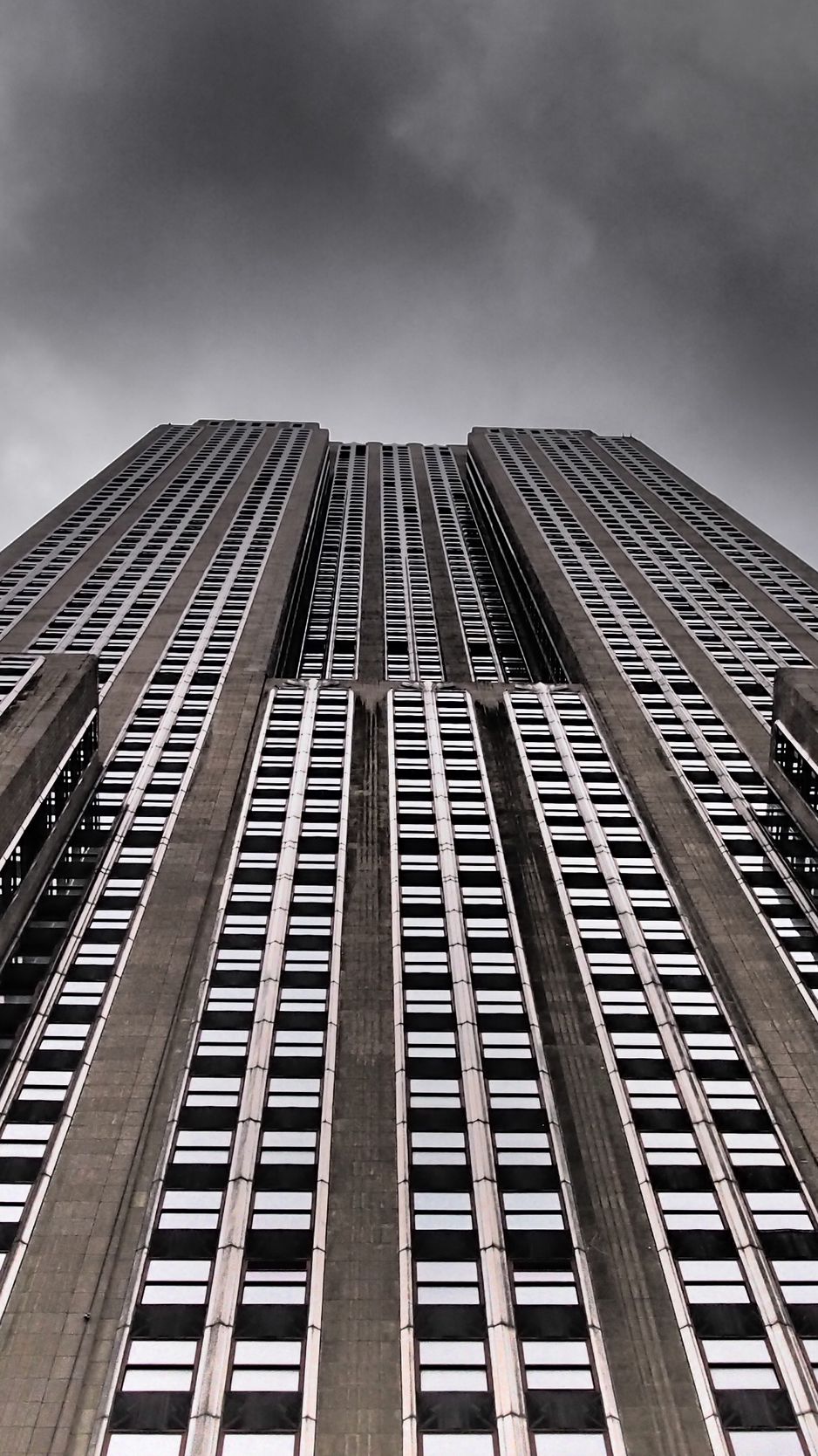 Download Wallpaper 938x1668 Skyscraper, New York City, Empire State Building Iphone 8 7 6s 6 For Parallax HD Background