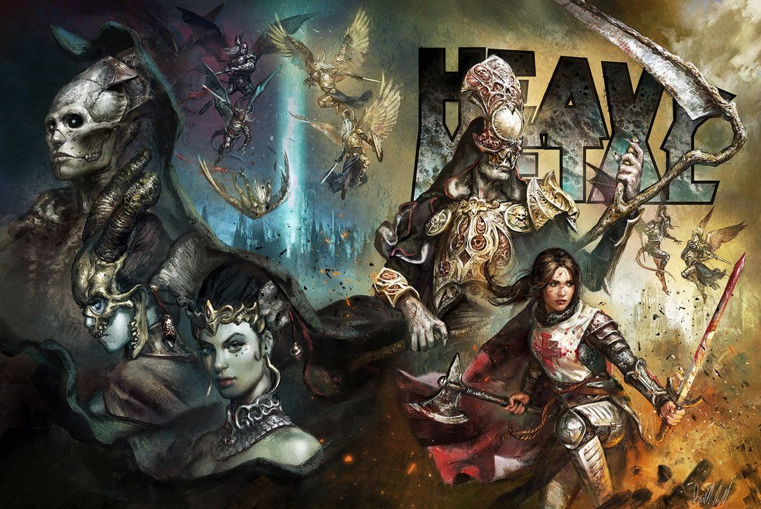 Heavy Metal Magazine Exclusive (Sideshow). Heavy metal comic, Heavy metal movie, Metal magazine