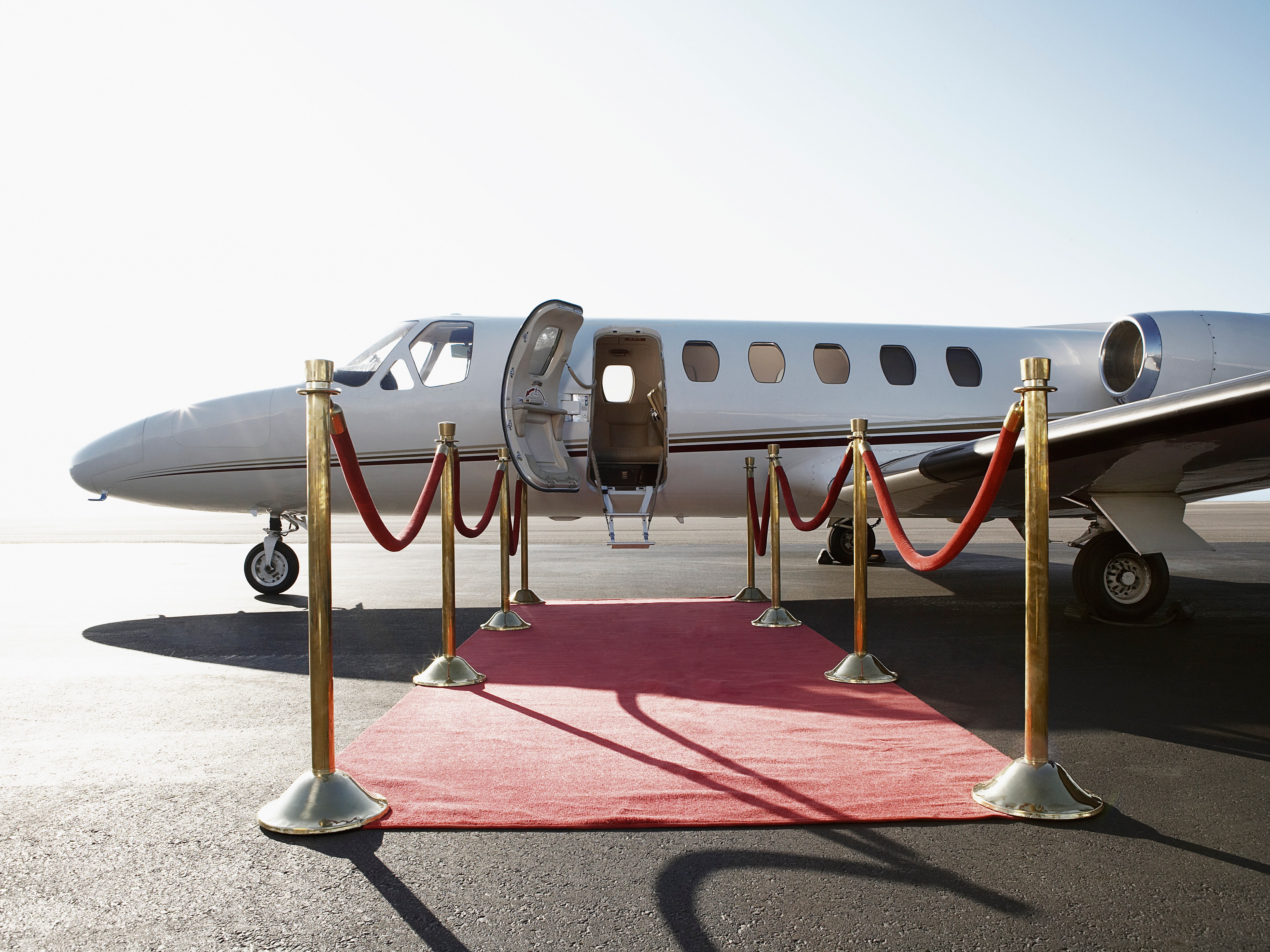 Over The Top Amenities Available On Private Jets