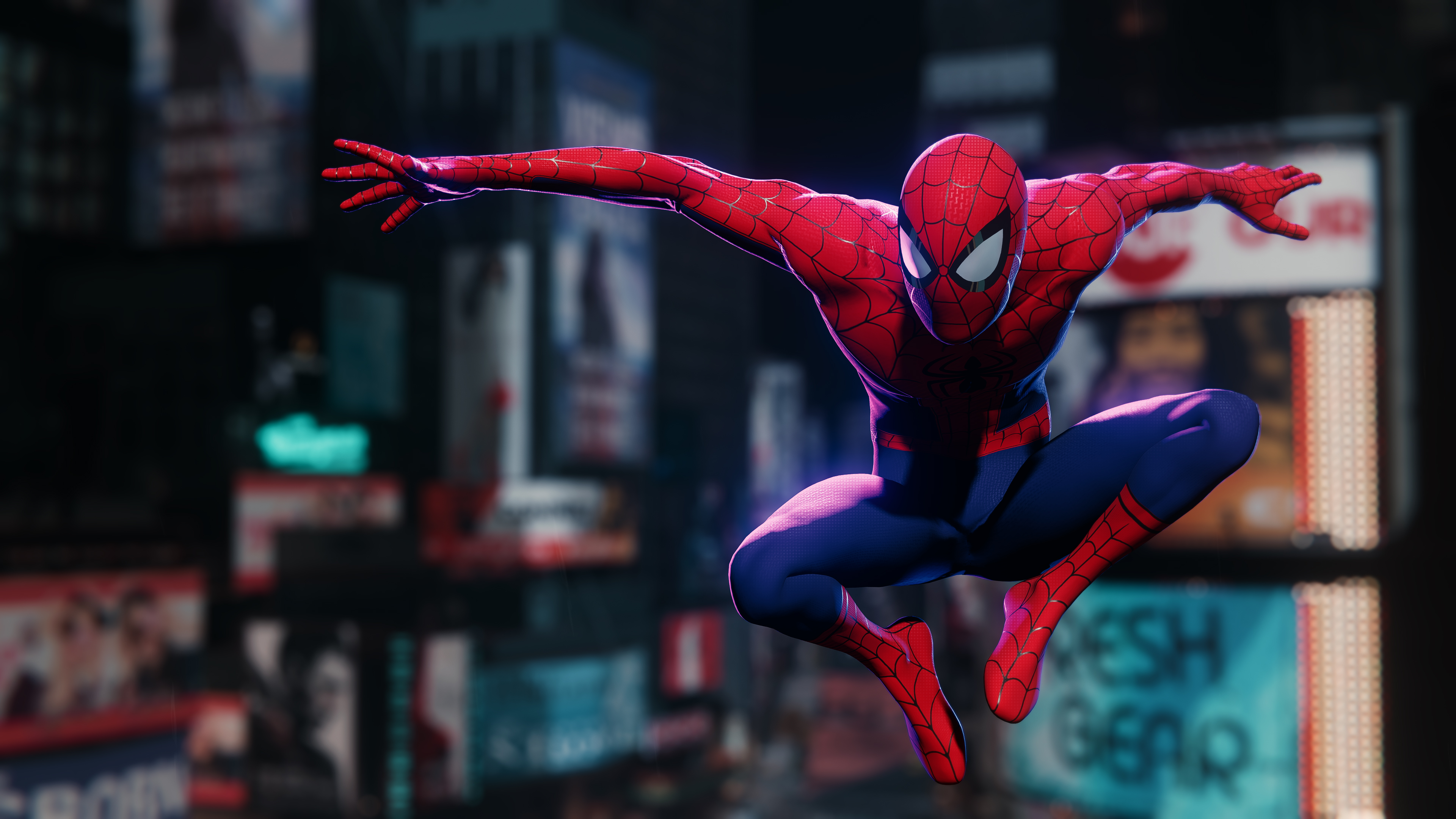 Spider Man Wallpaper 4K, Marvel Superheroes, Marvel Comics