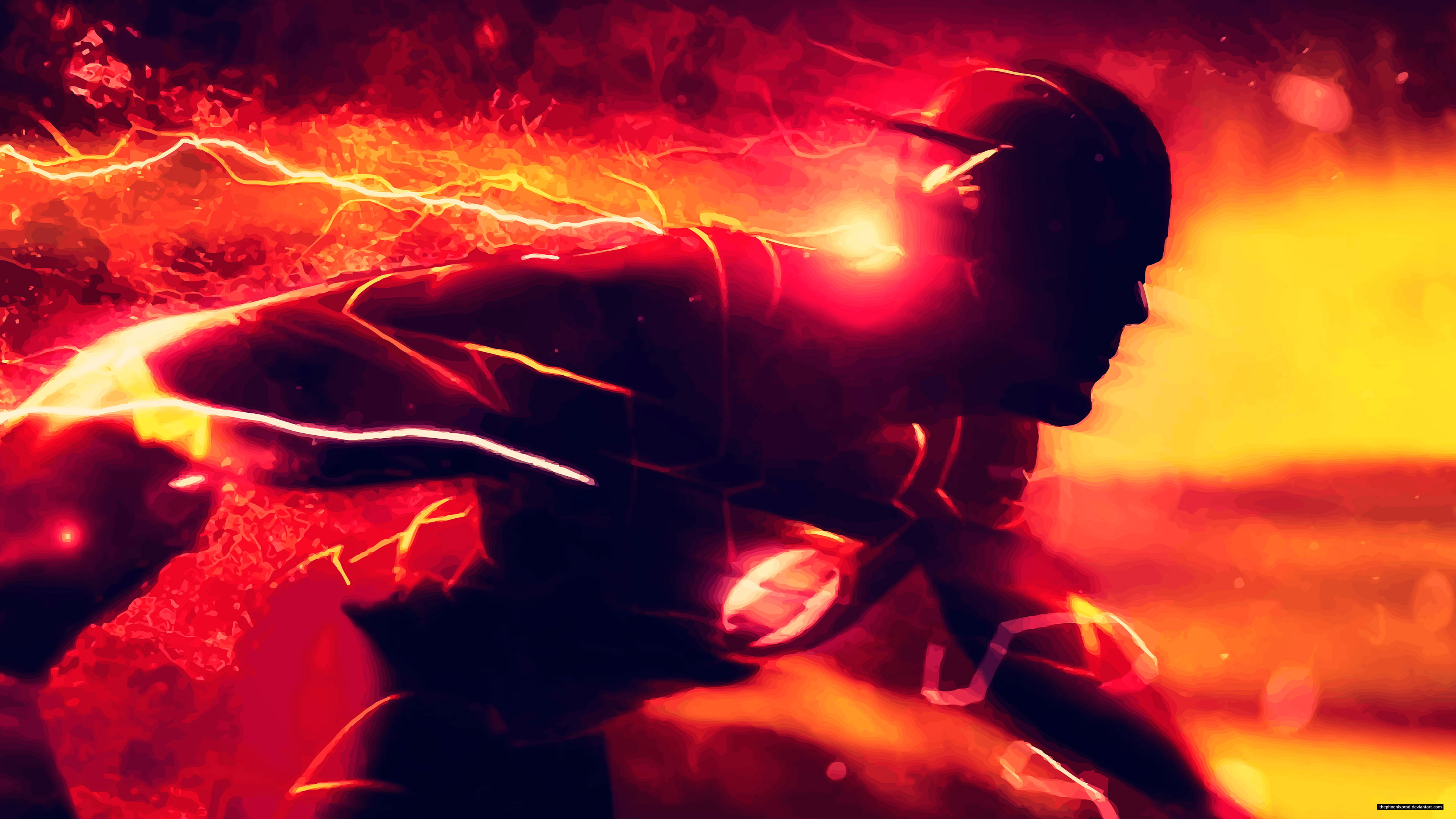 Wallpaper The Flash, 4k, Superheroes, Dc Comics