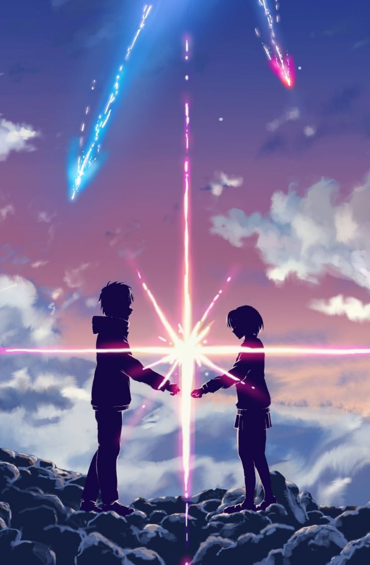 The best HD wallpaper for anime your name for iphone. Anime romance, Kimi no na wa, Cute romance