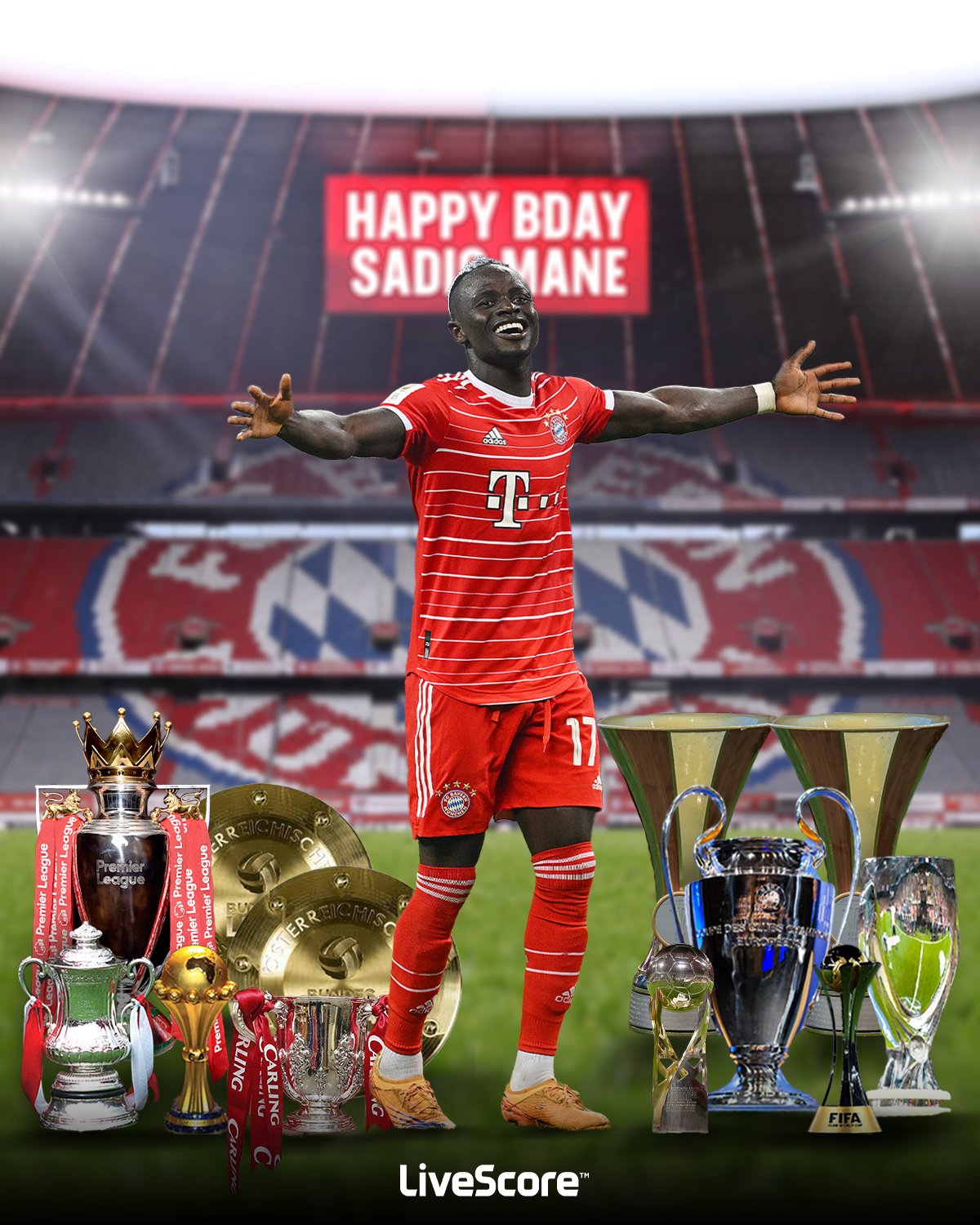 LiveScore Birthday Sadio Mane