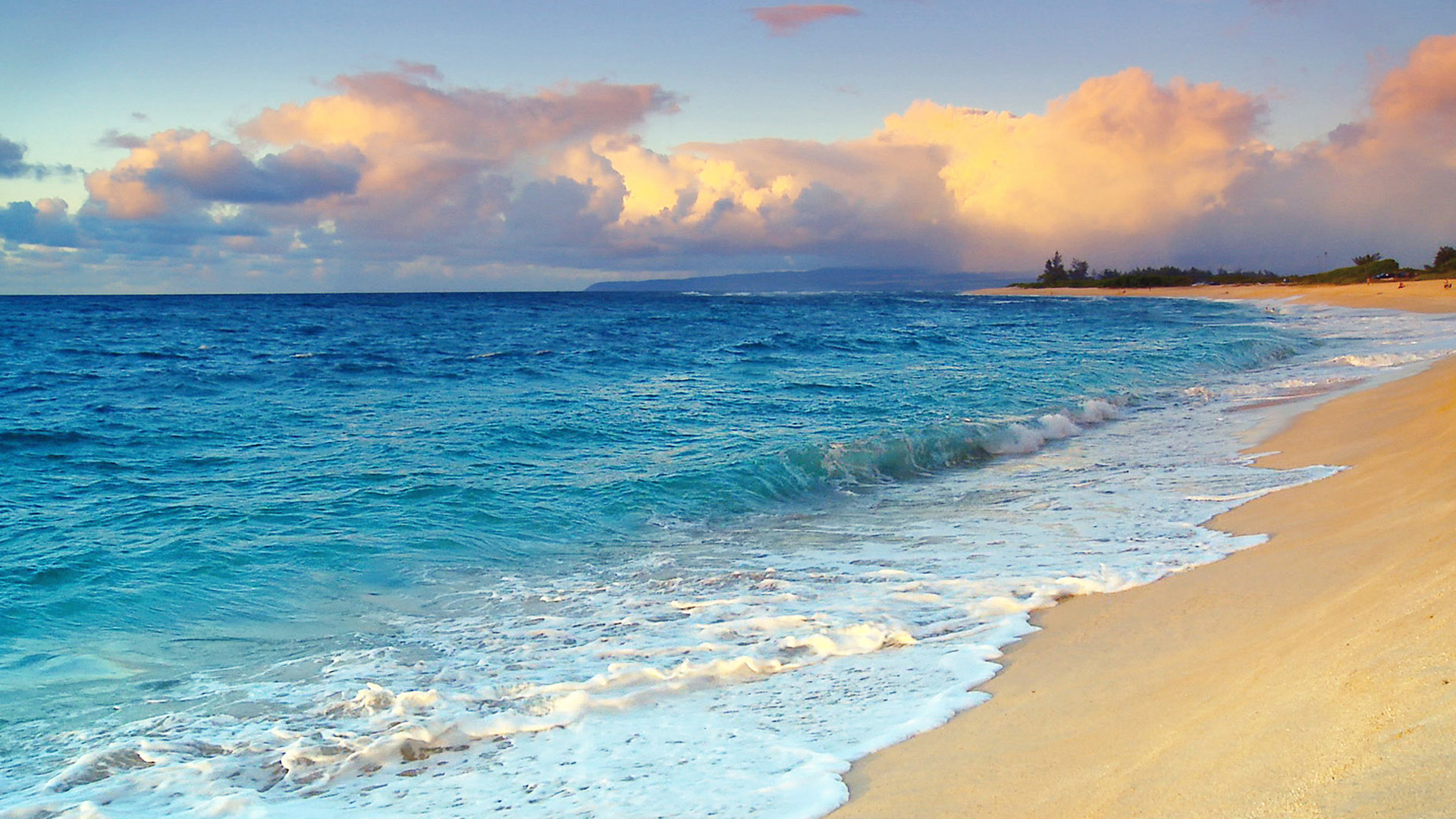 Beach Resort Wallpaper
