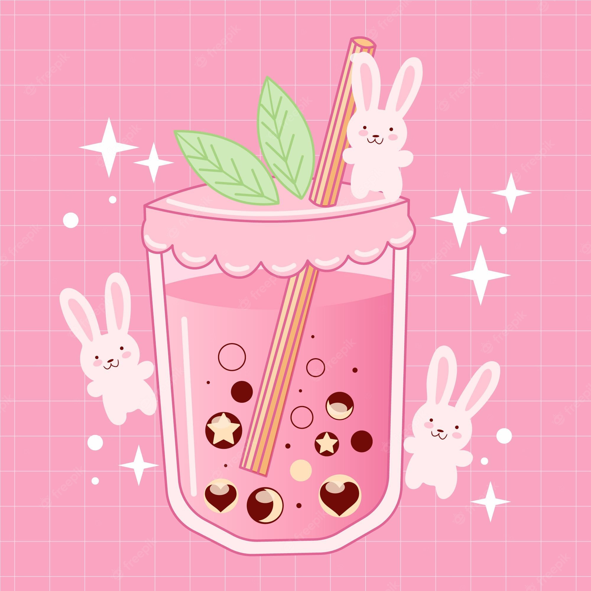 Cute Aesthetic Boba Image