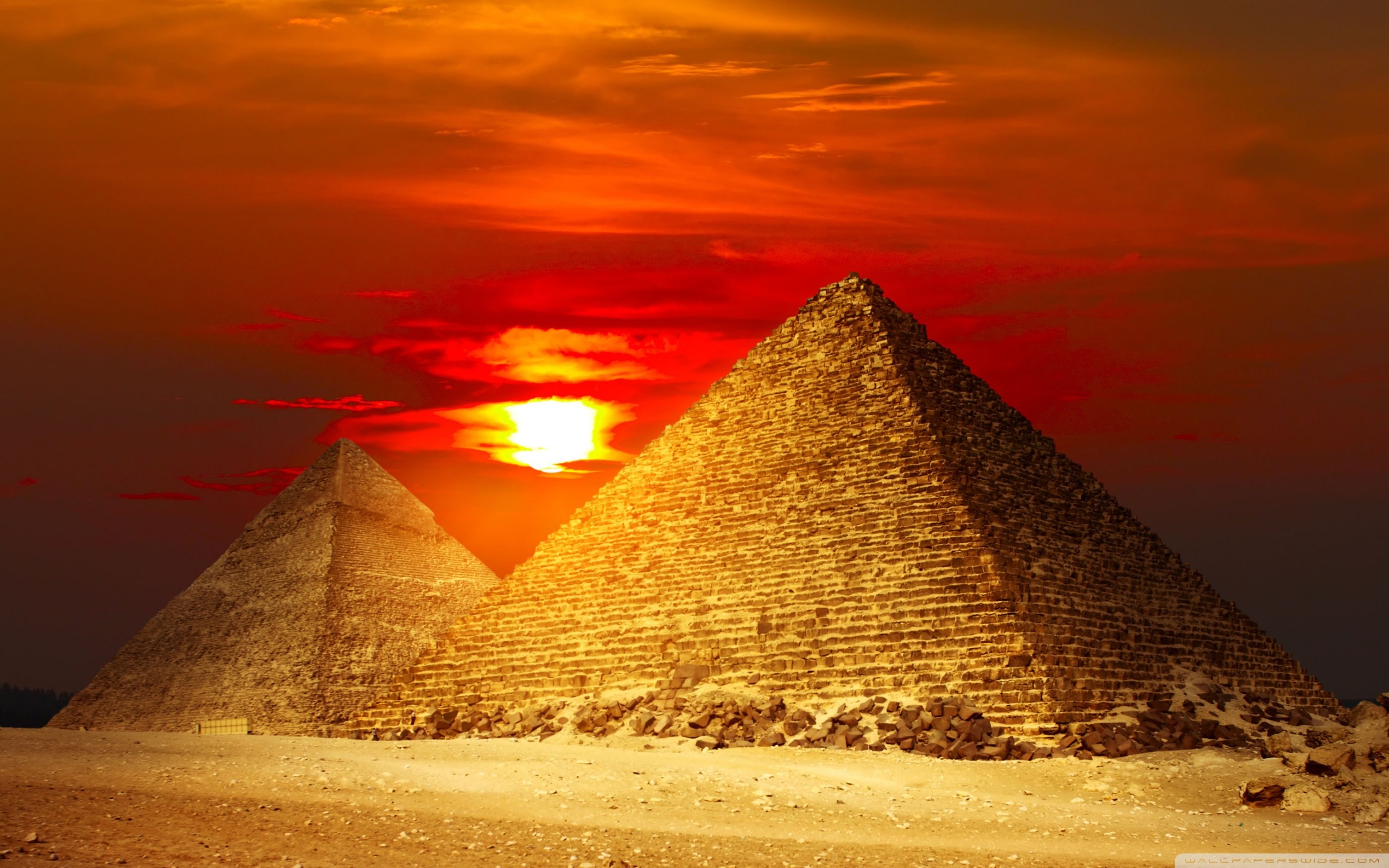 Pyramids Egypt Ultra HD Desktop Background Wallpaper for 4K UHD TV, Multi Display, Dual Monitor, Tablet
