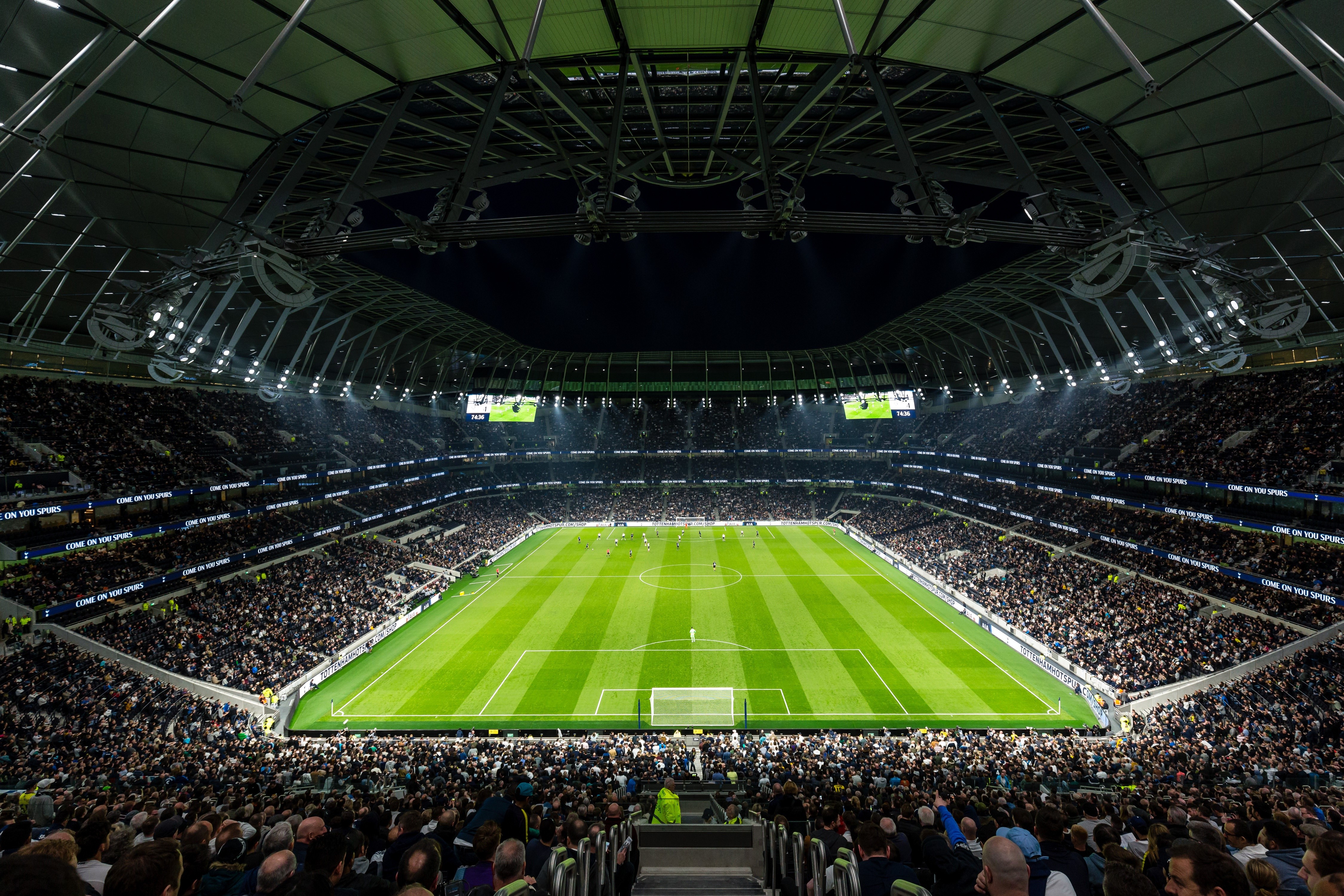 4K, Tottenham Hotspur Stadium, New White Hart Lane, Footbal, England, Stadium, London Gallery HD Wallpaper