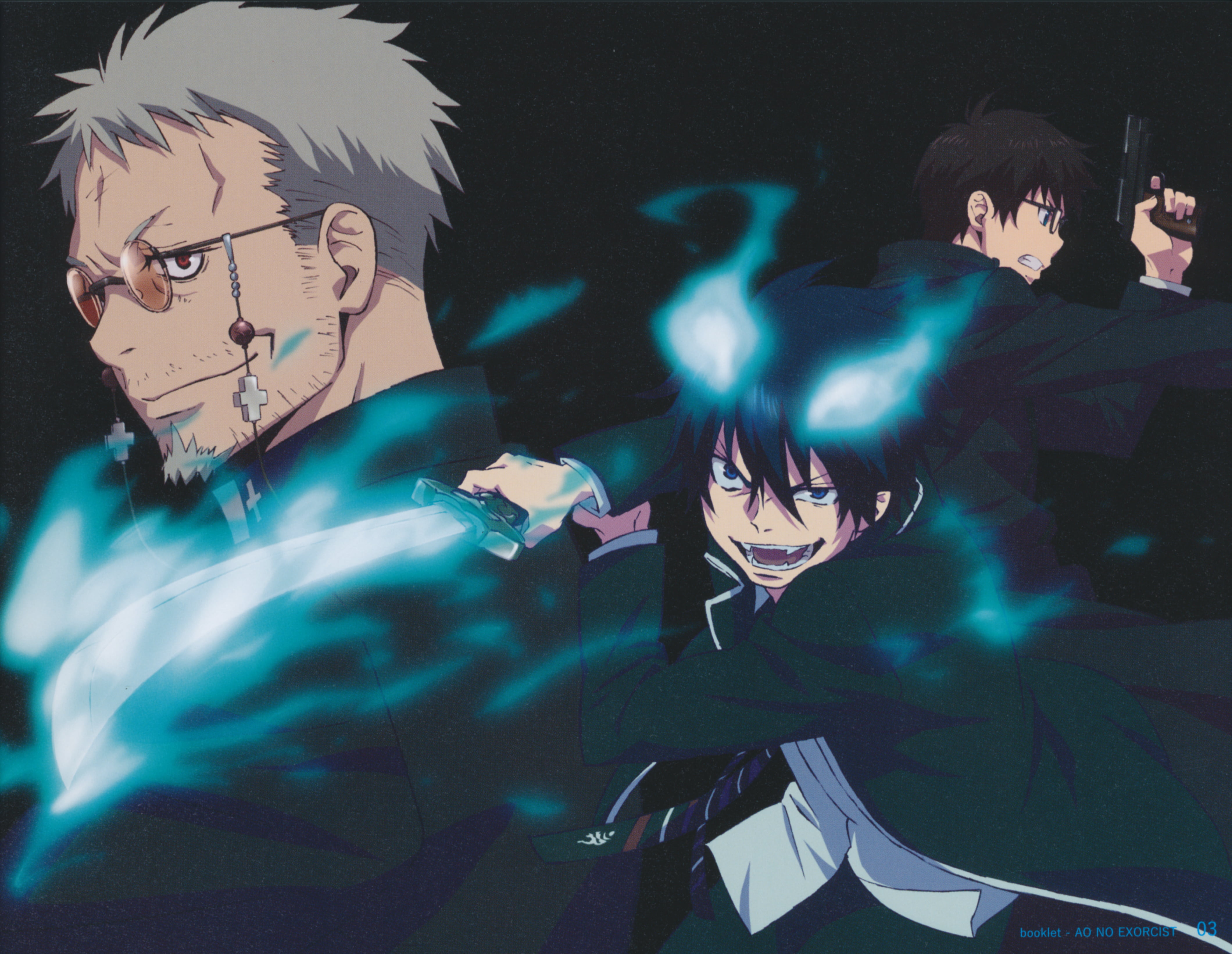 Wallpaper / Blue Exorcist, Rin Okumura, 4K, Shiro Fujimoto, Okumura Yukio free download