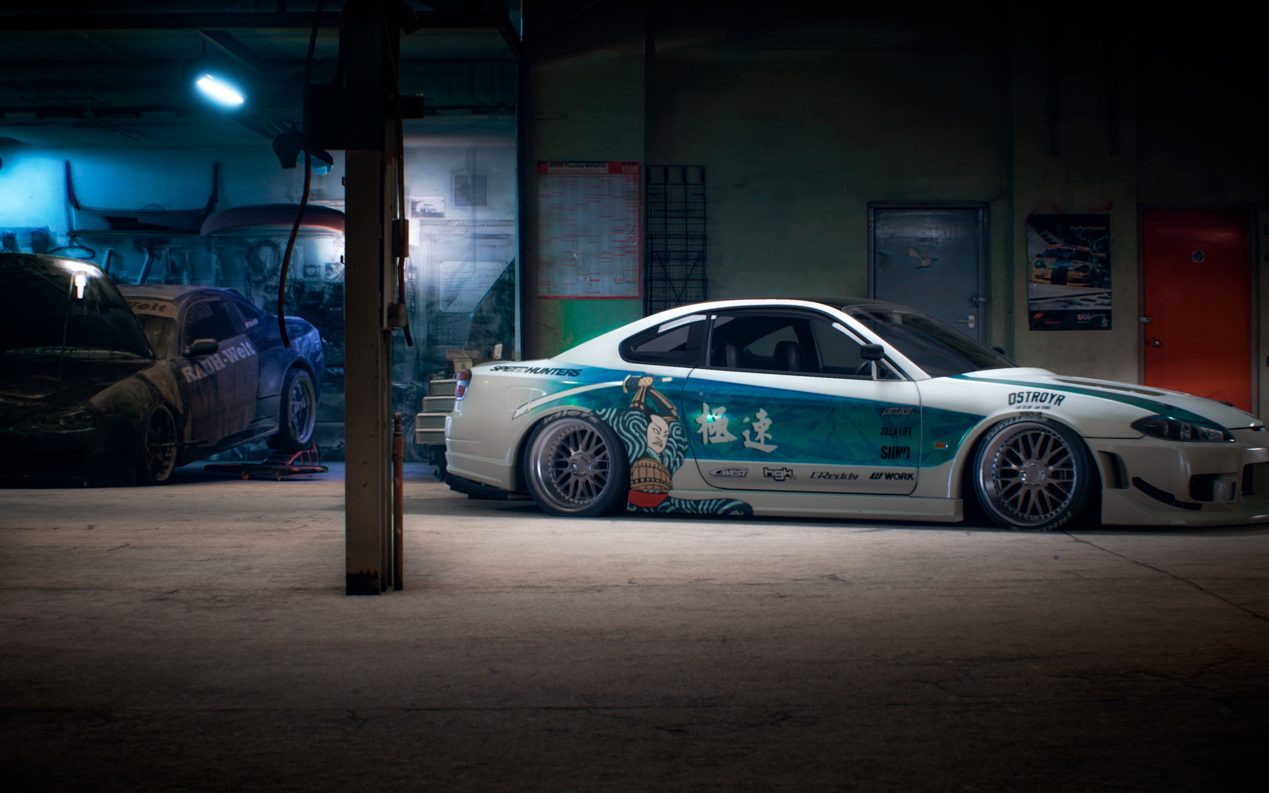 Wallpaper 4k Nissan Silvia S15 Samurai Wallpaper