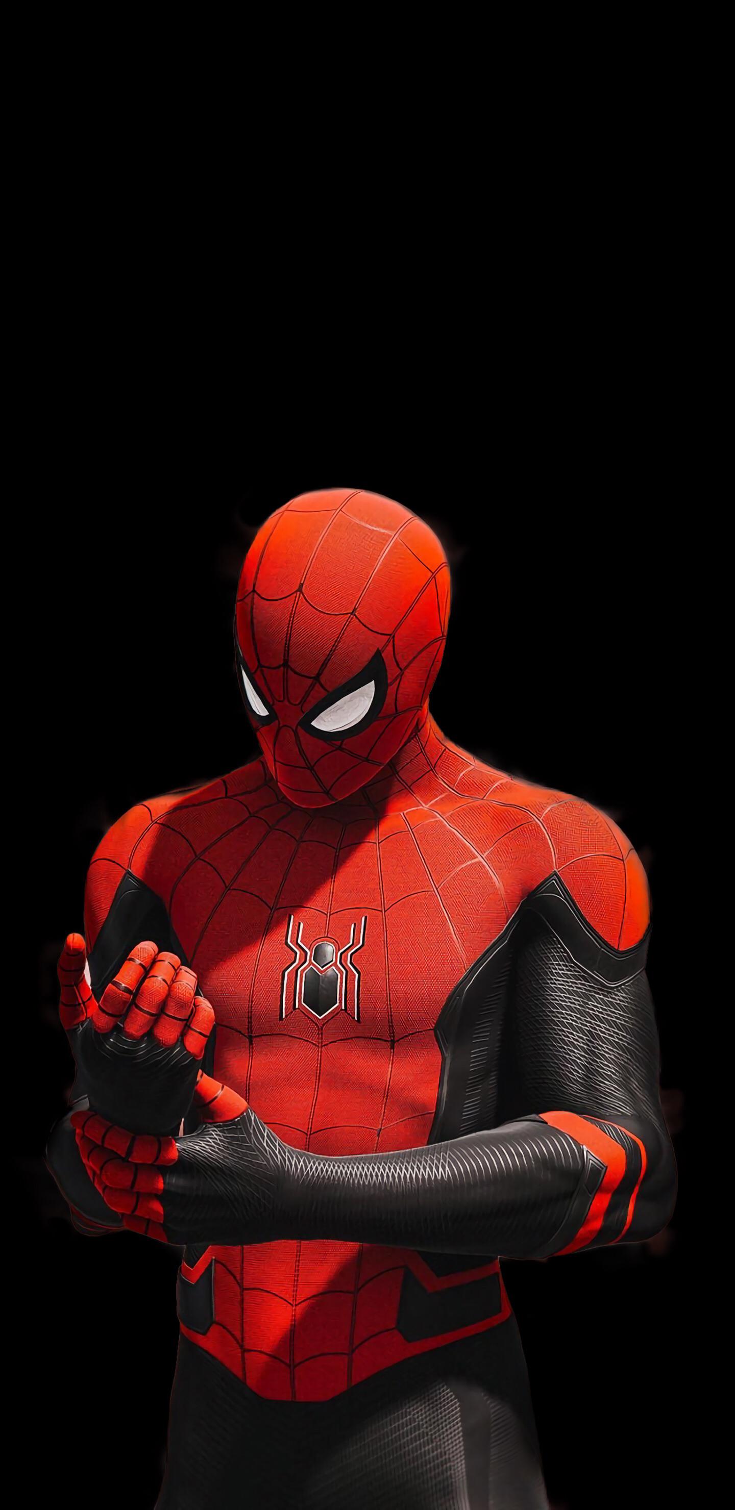 Spider Man Amoled HD Wallpaper Free Spider Man Amoled HD Background