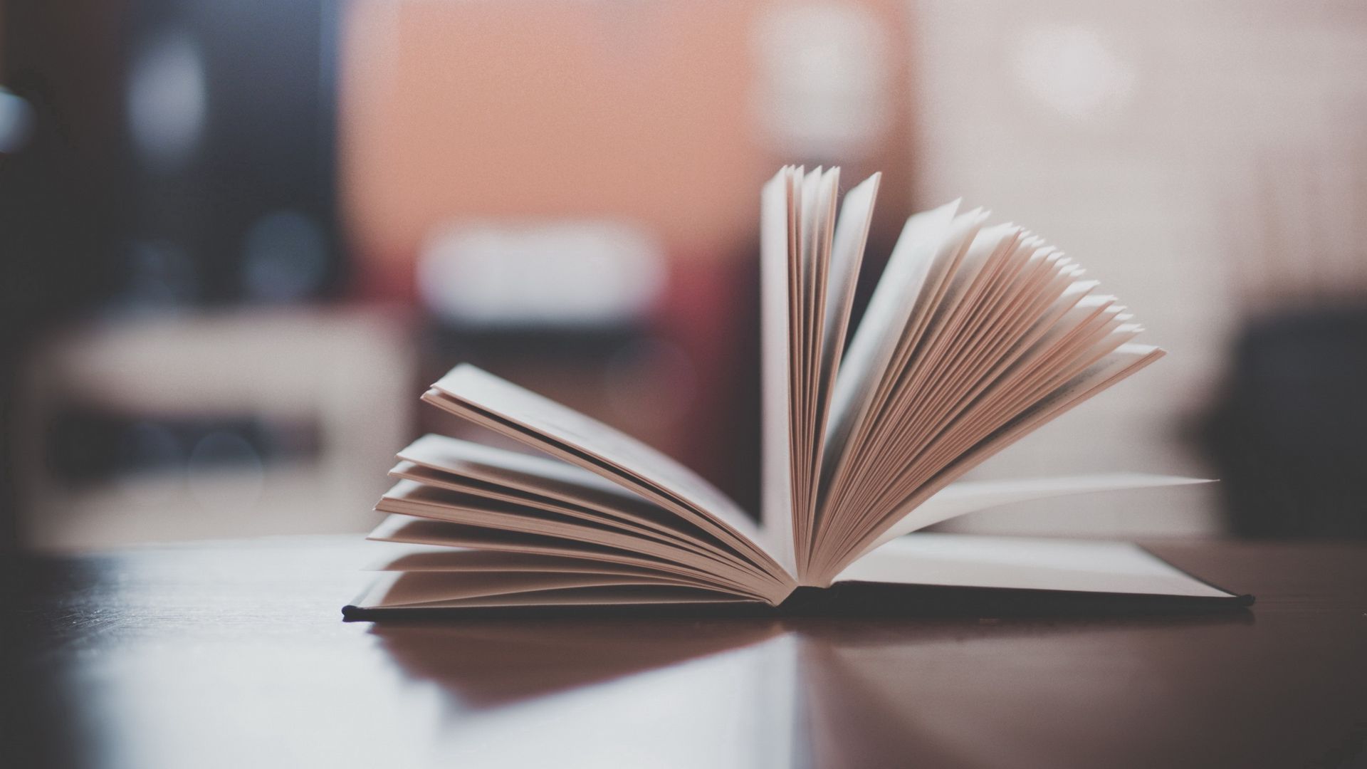 Download wallpaper 1920x1080 book, table, sheets, pages, light full hd, hdtv, fhd, 1080p HD background