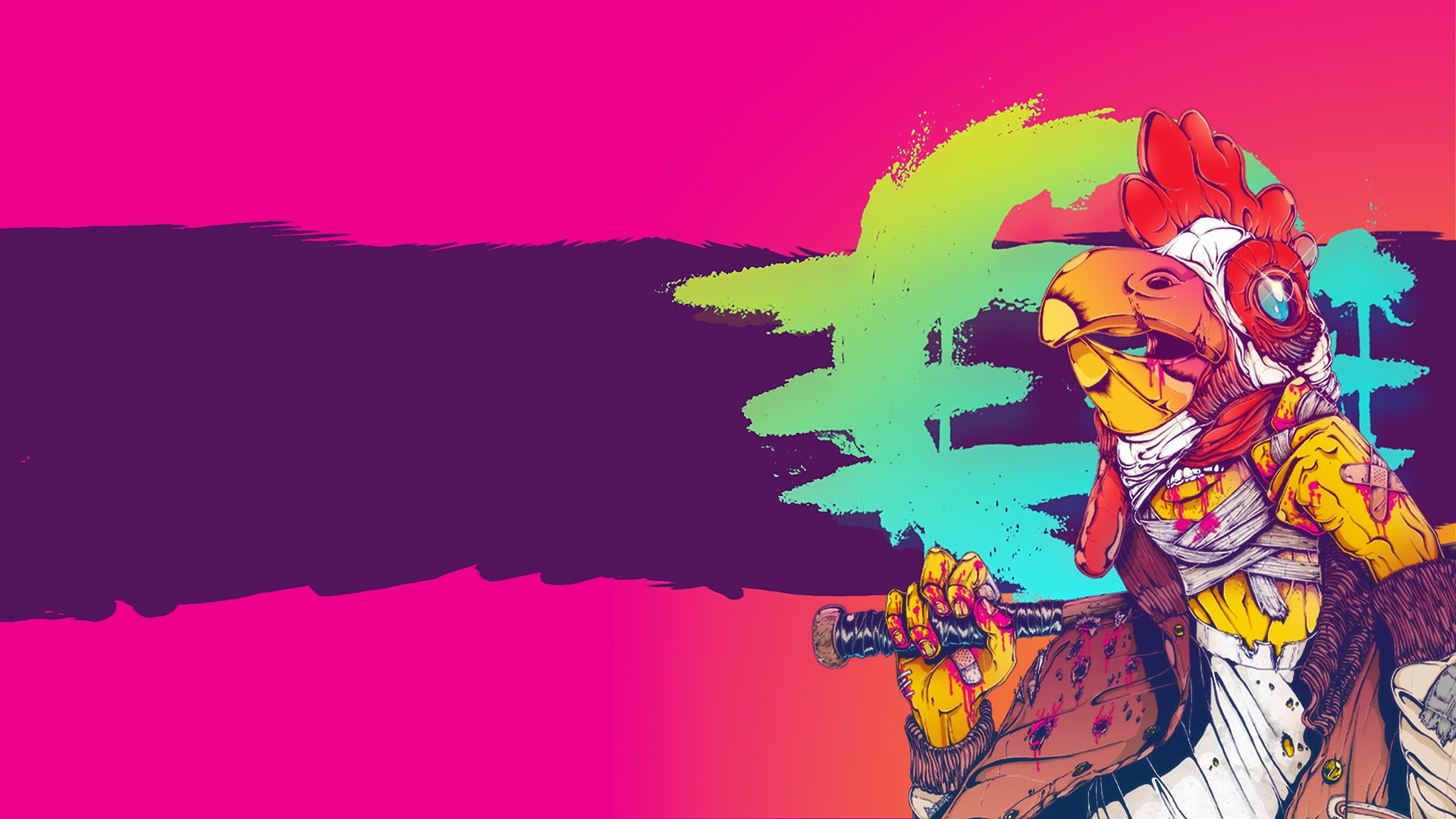 screen shot, video game art, artwork, Hotline Miami, 80s, Retrowave Gallery HD Wallpaper