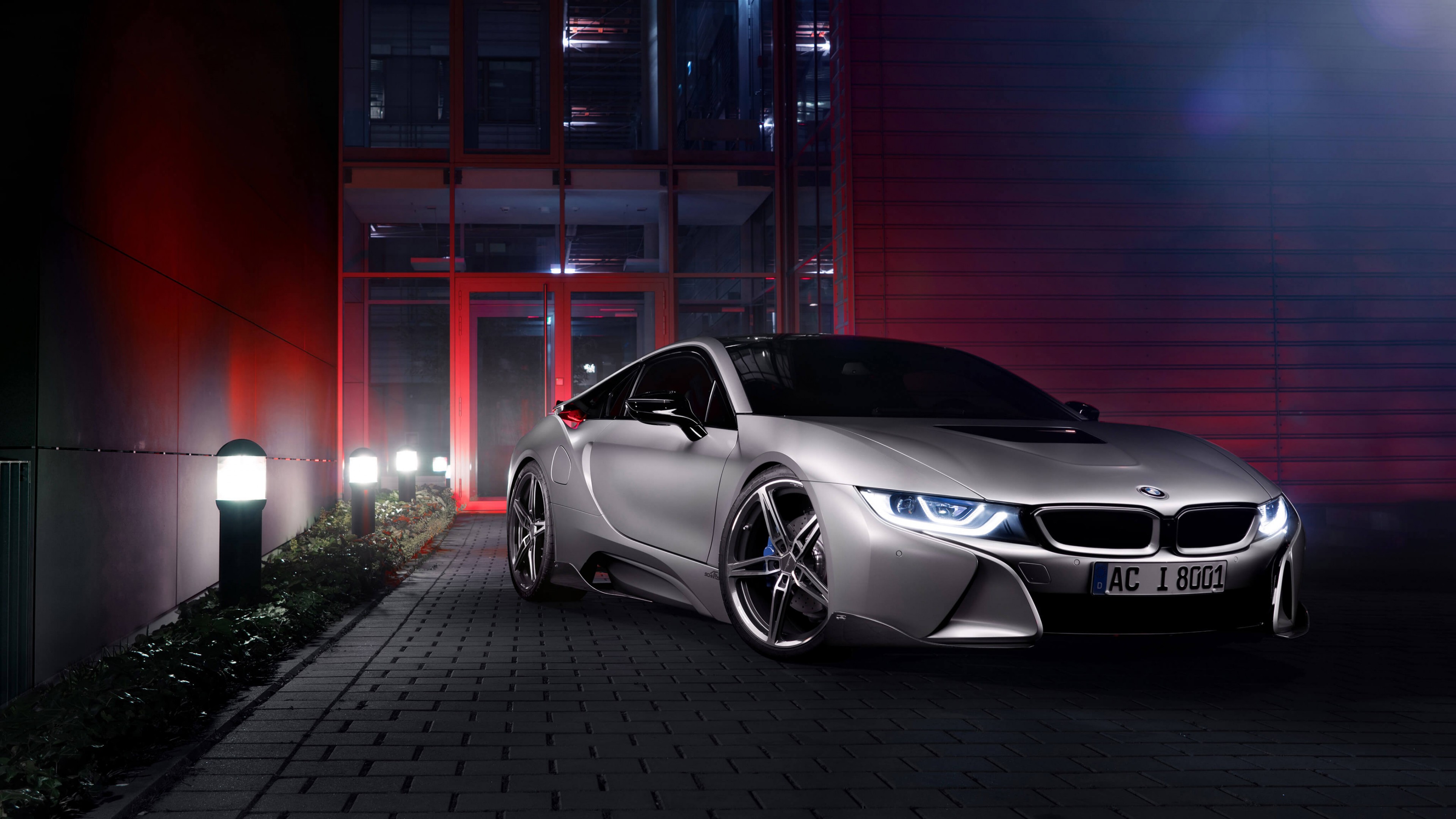 BMW i8 Wallpaper 4K