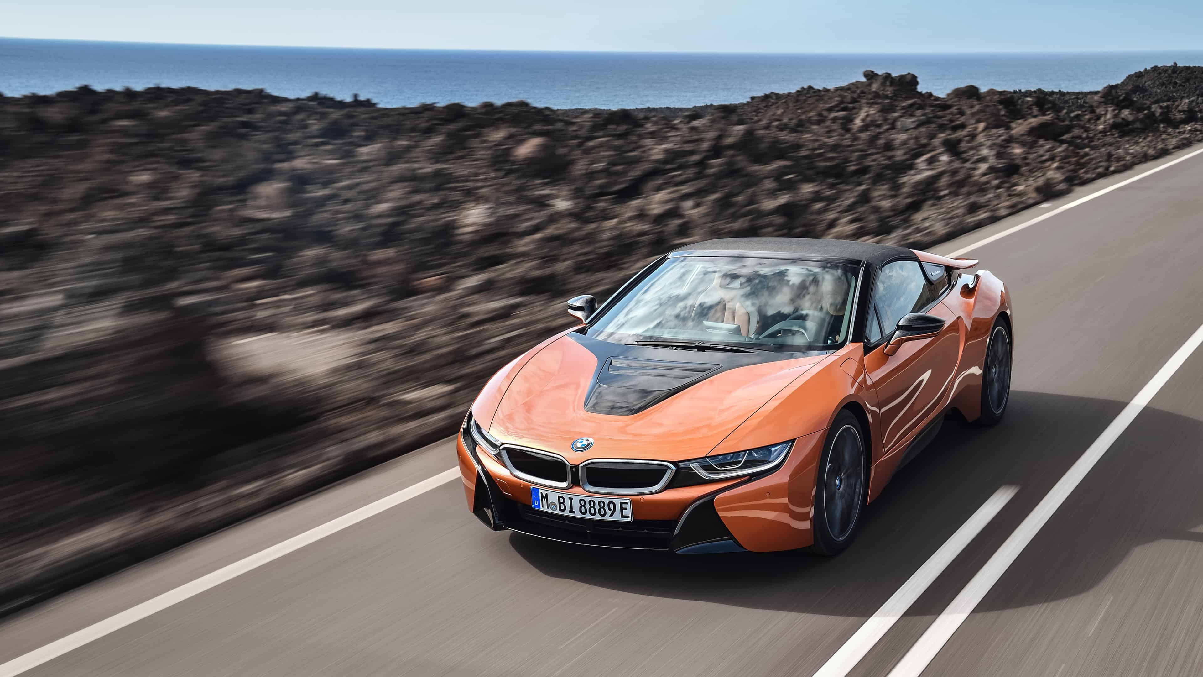 BMW I8 Roadster UHD 4K Wallpaper