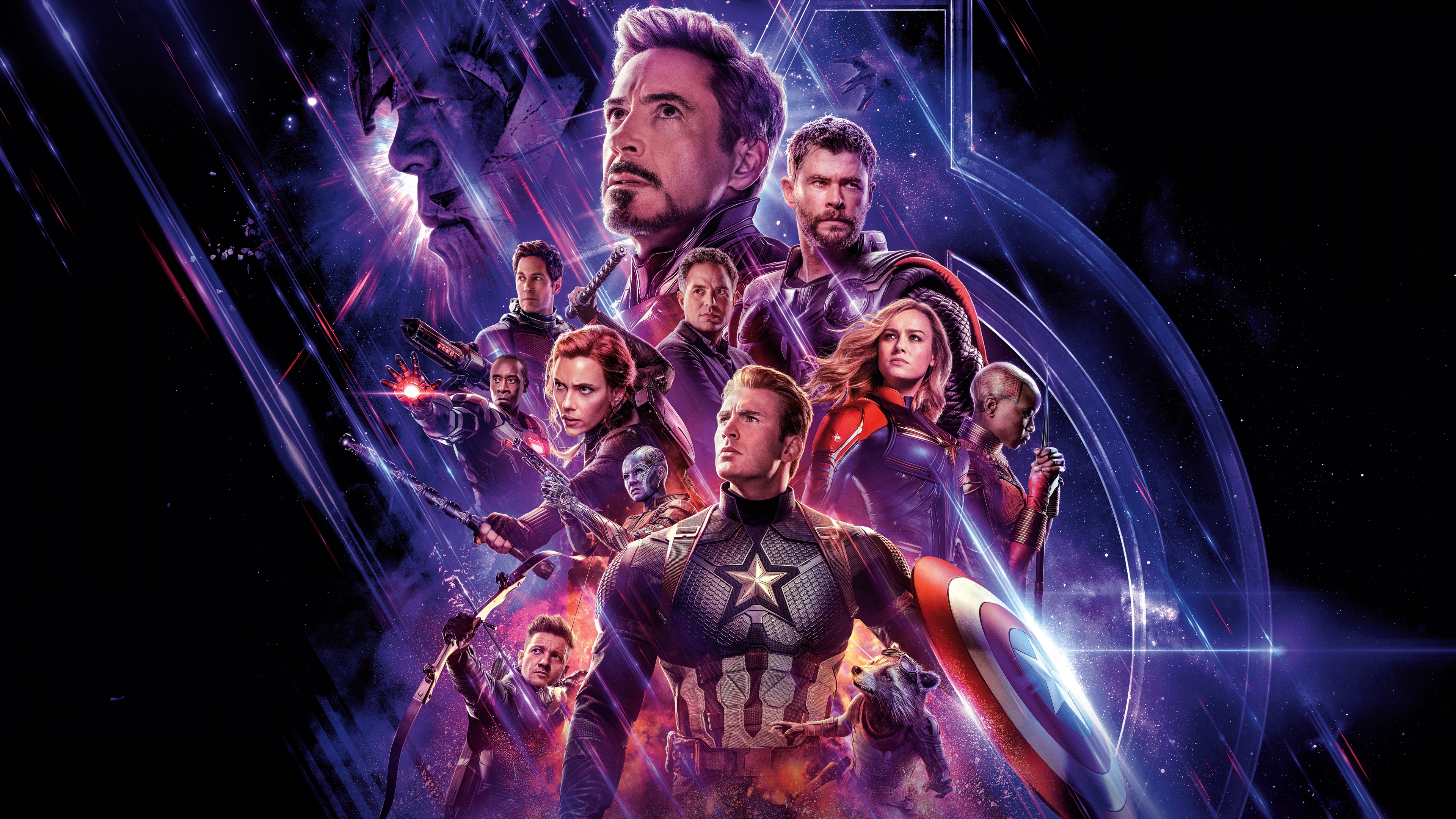 Avengers: Endgame Wallpaper 4K, Marvel Superheroes, Marvel Comics