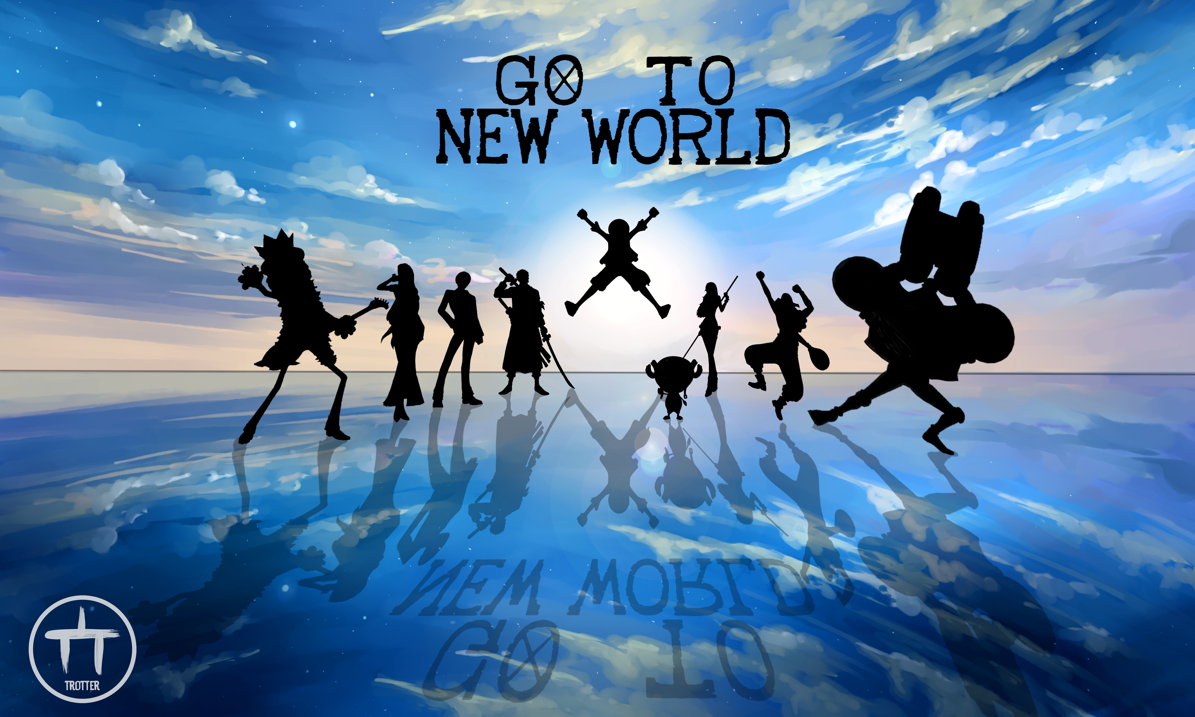 Go To New World, One Piece, 4K Gallery HD Wallpaper