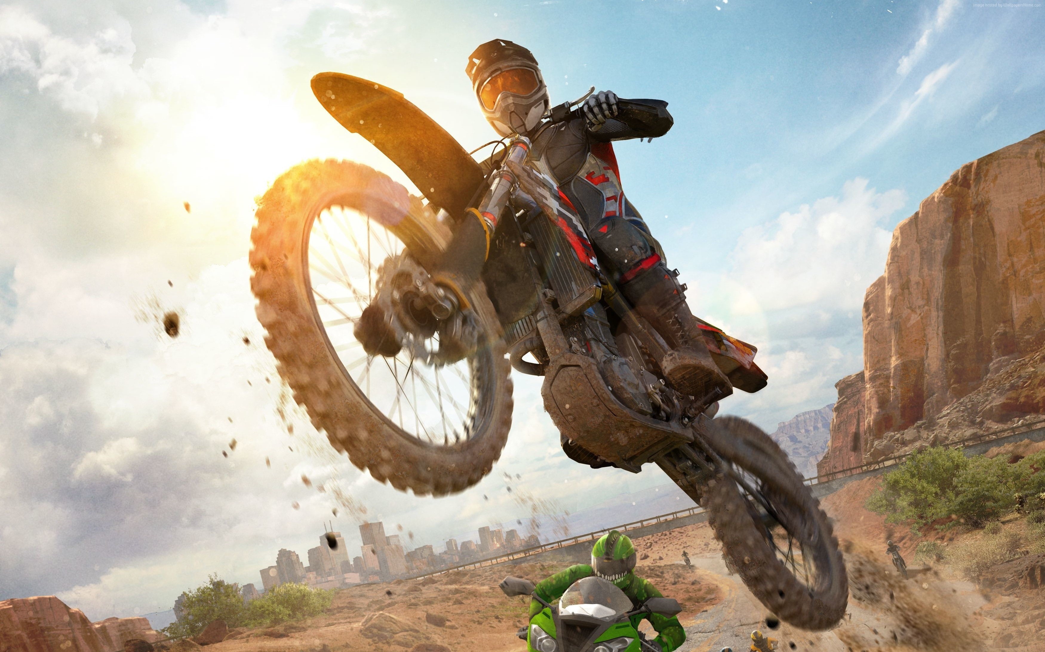 Moto Racer 4 1080P, 2k, 4k Full HD Wallpaper, Background Free Download