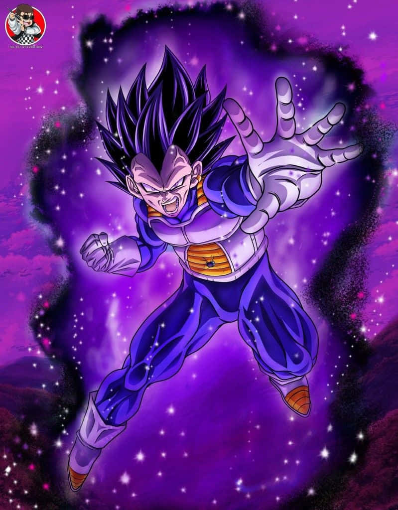 Download “unleash Your Ultimate Potential With Vegeta Ultra Ego” Wallpaper