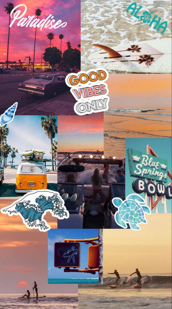Summer Aesthetic Vibes Wallpaper