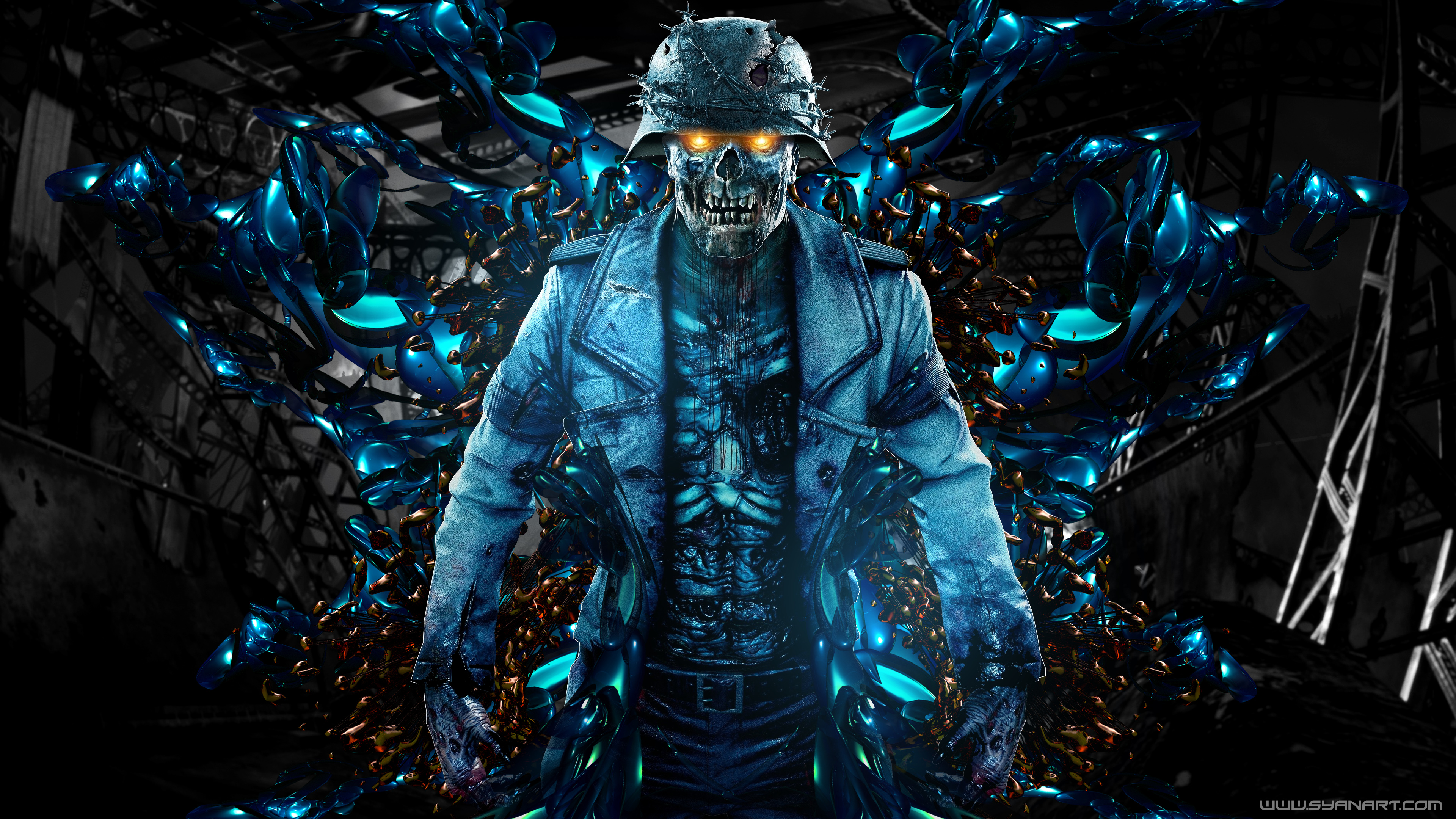 Free download Sniper Elite Nazi Zombie 4 Wallpaper 4K SyanArt Station [3840x2160] for your Desktop, Mobile & Tablet. Explore Zombie Army Wallpaper. Army Wallpaper, Army Wallpaper, Scary Zombie Wallpaper