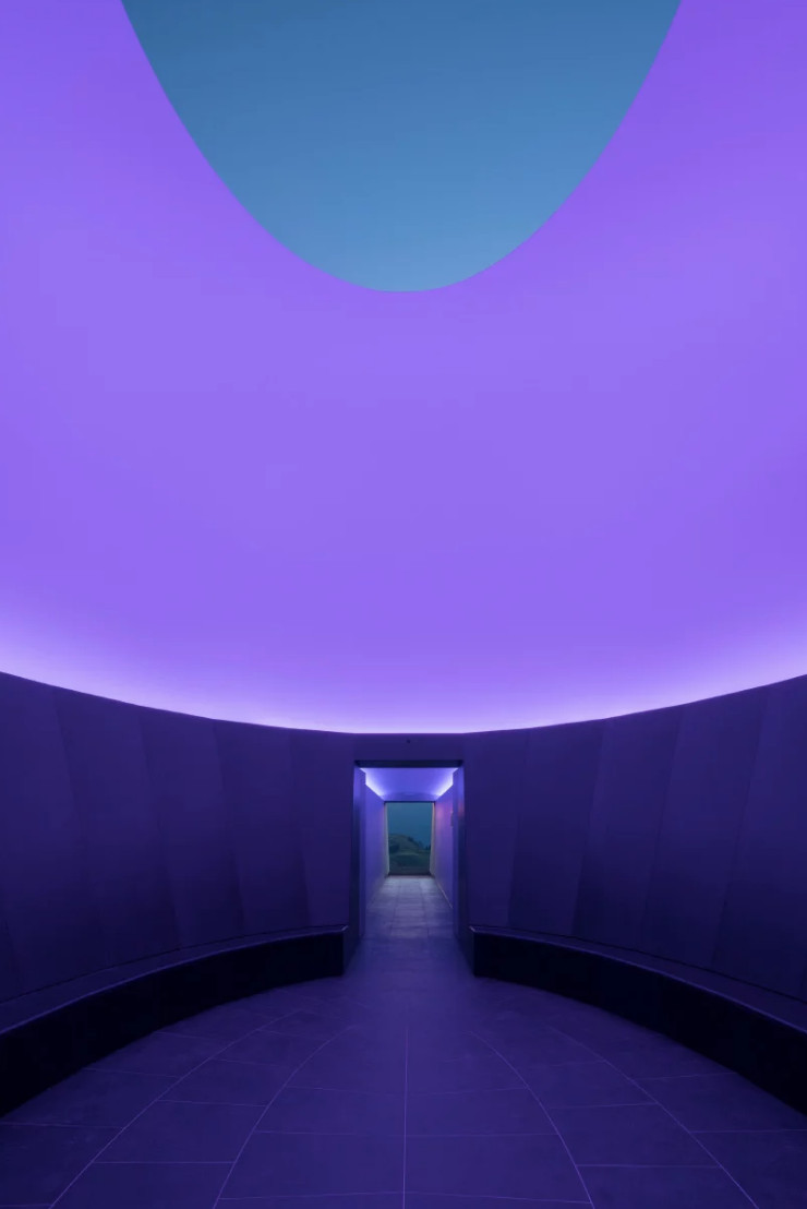 James Turrell's new Skyspace is nestled into the Austrian mountains