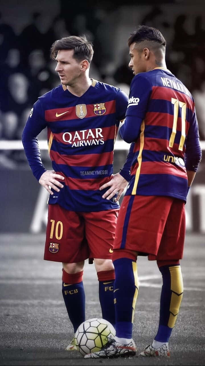 Download Lionel Messi and Neymar Jr