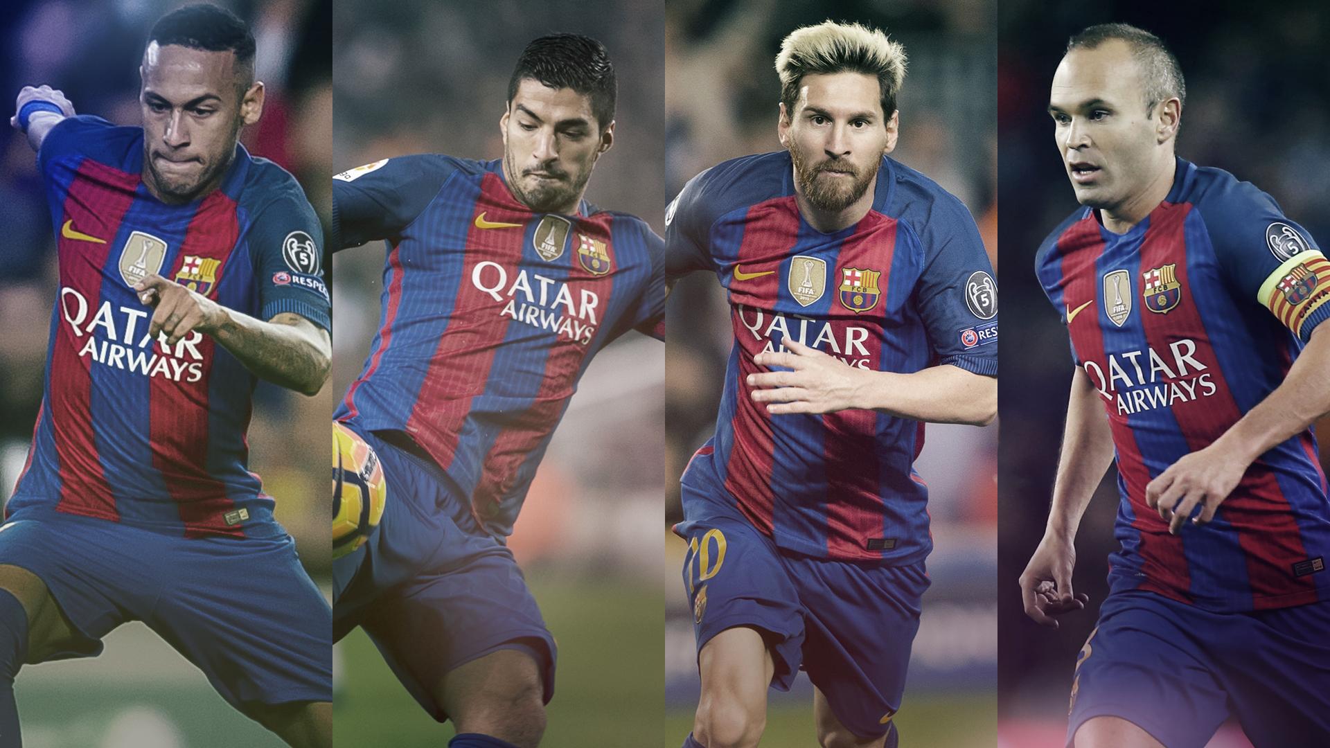 Four FC Barcelona players