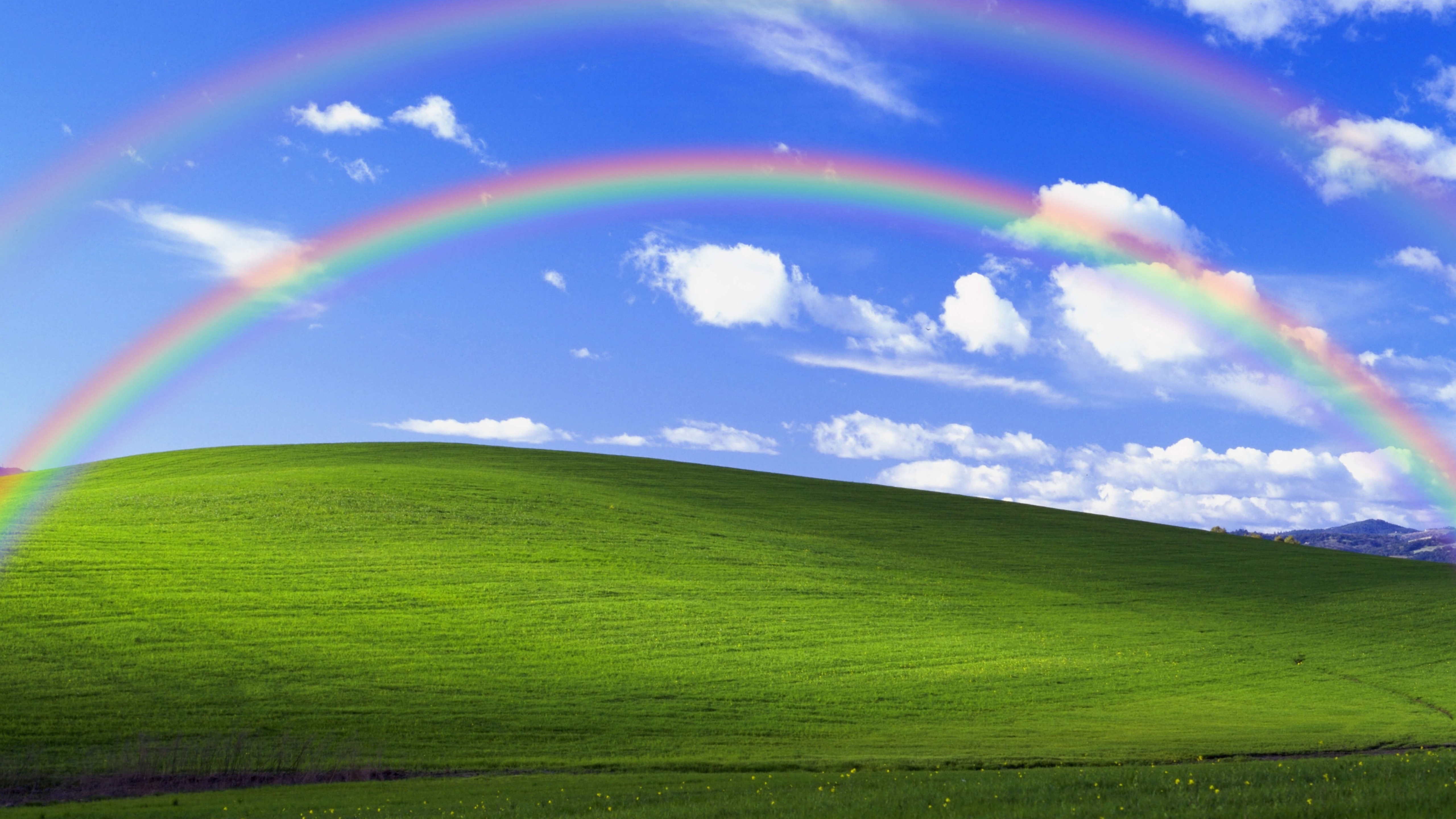 Windows XP Wallpaper 4K, Bliss, Landscape