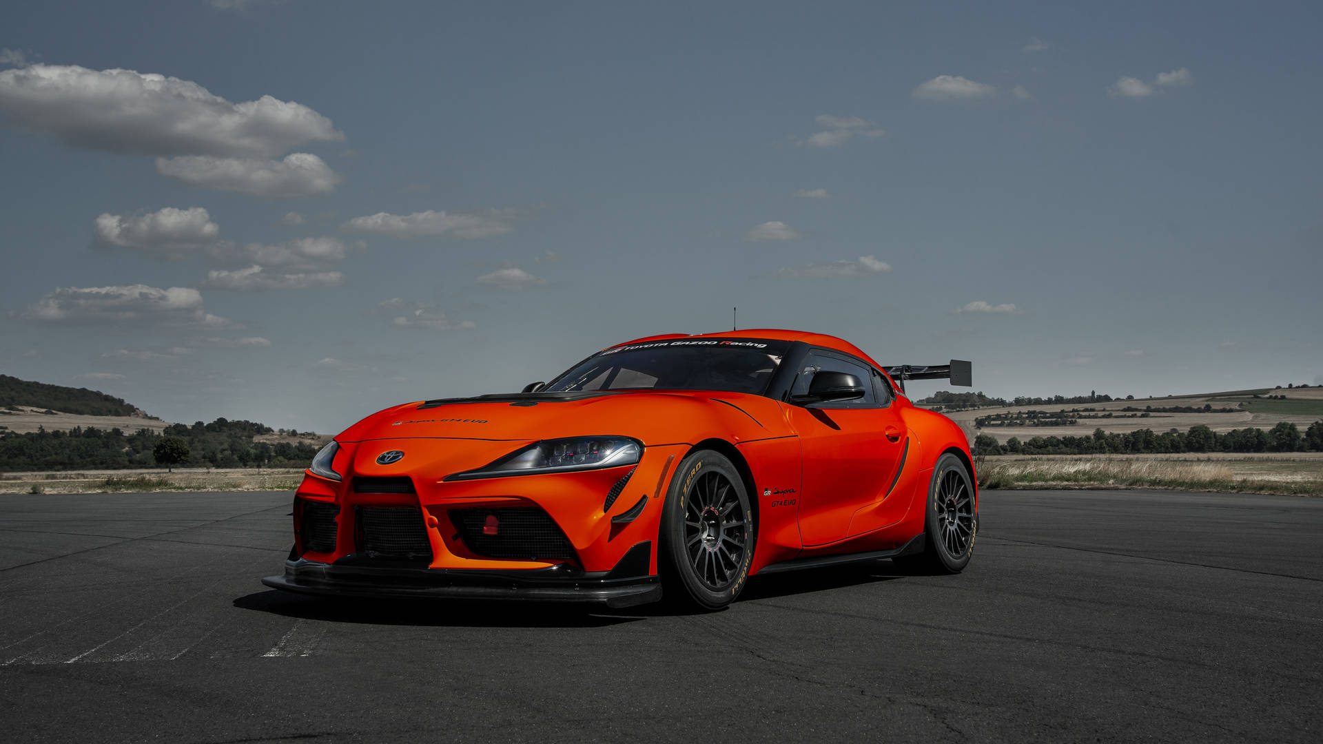 4K Laptop Car Toyota Supra Wallpaper
